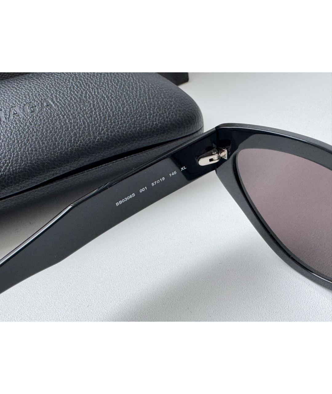 BALENCIAGA Черные пластиковые солнцезащитные очки, фото 7