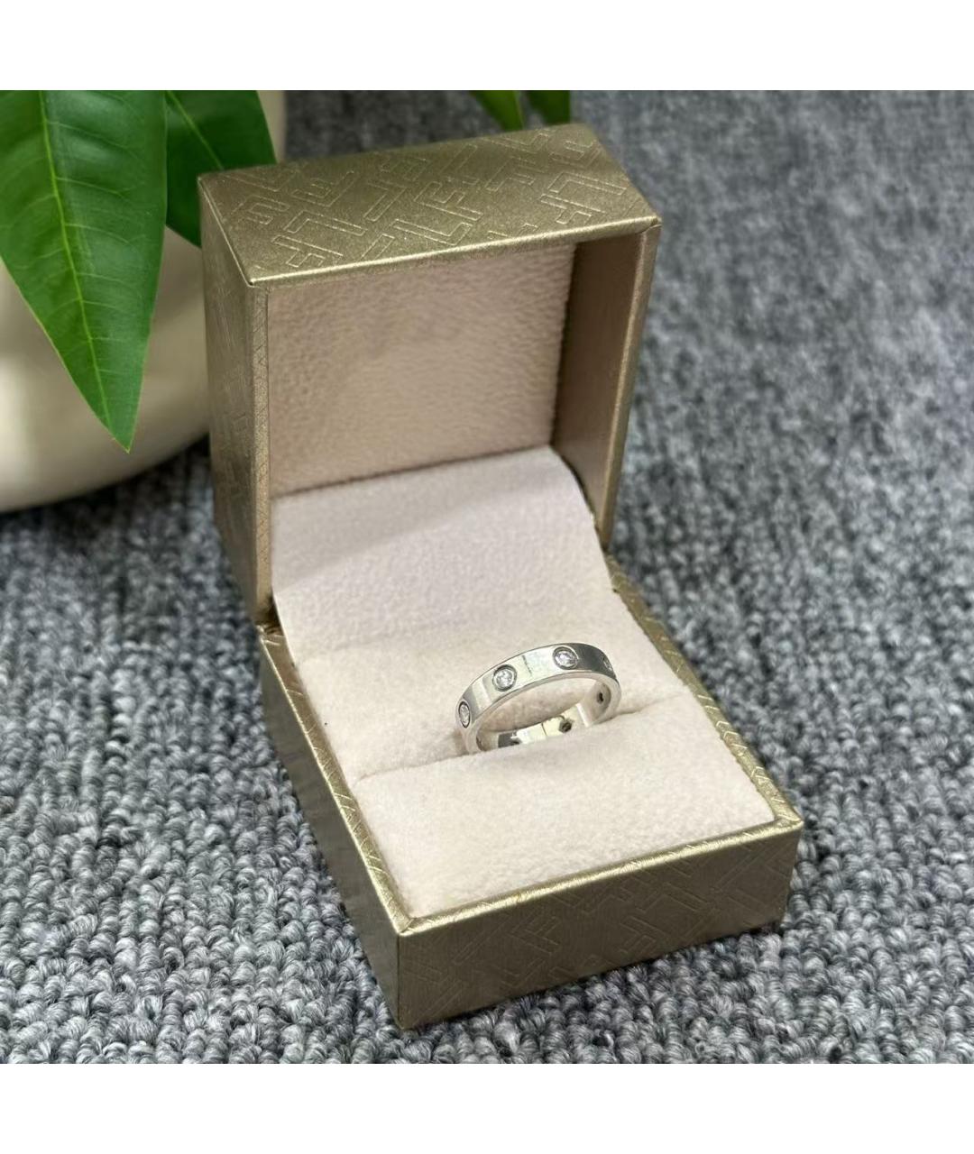 CARTIER Серебряное кольцо из белого золота, фото 3