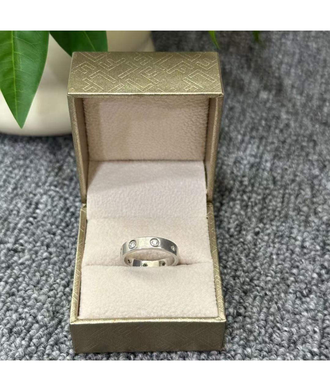 CARTIER Серебряное кольцо из белого золота, фото 2