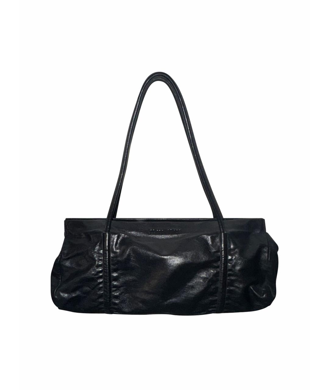 MIU MIU Черная кожаная сумка через плечо, фото 1