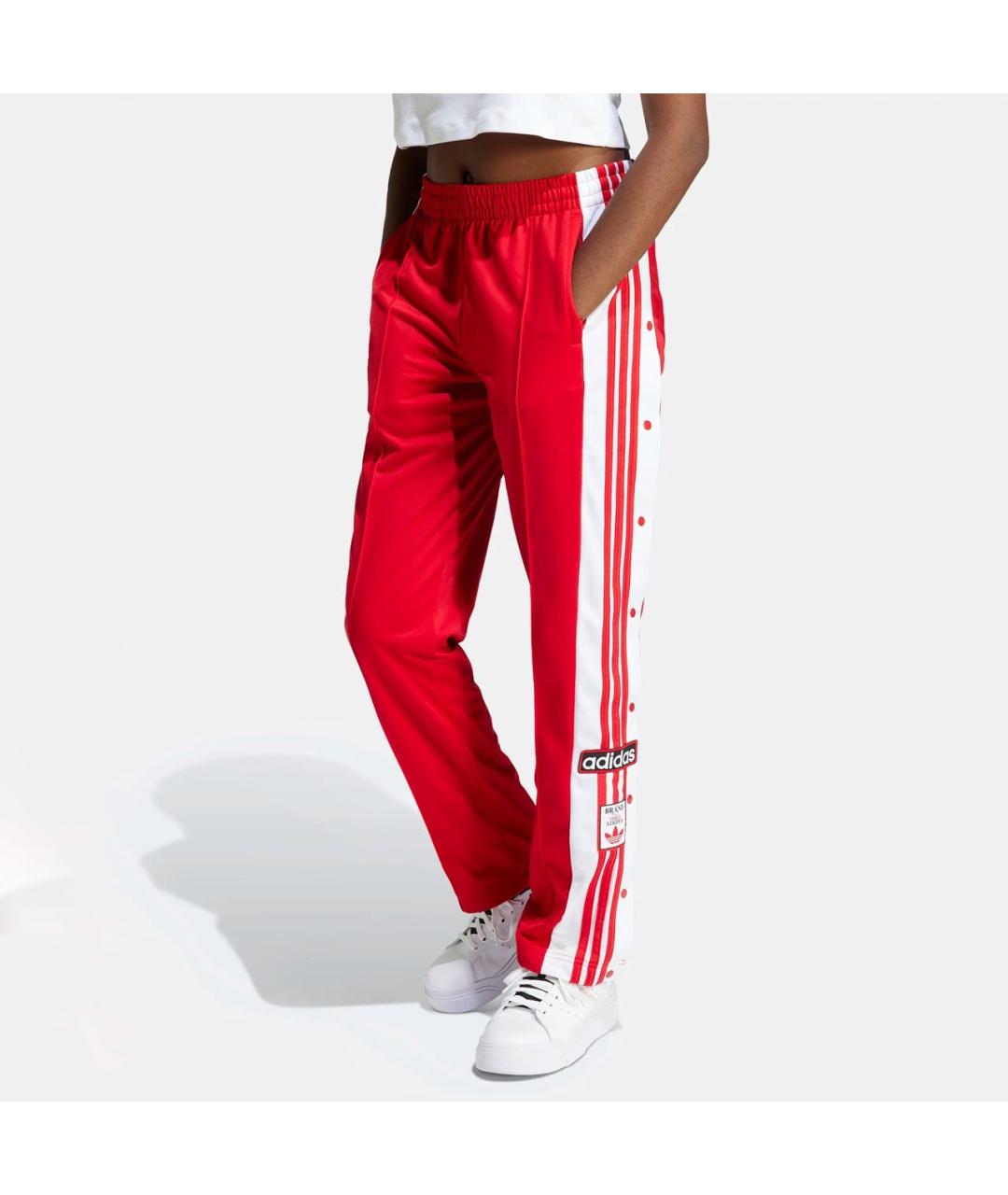 ADIDAS Красные спортивные брюки и шорты, фото 2