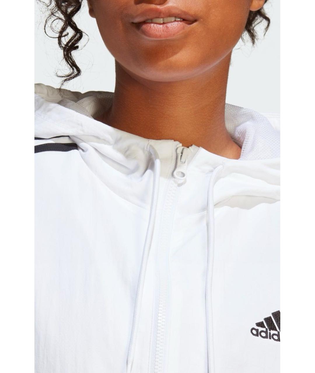 ADIDAS Белая спортивная куртка, фото 6