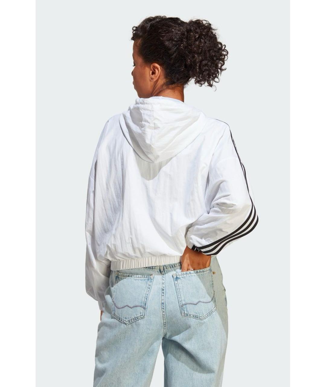 ADIDAS Белая спортивная куртка, фото 4