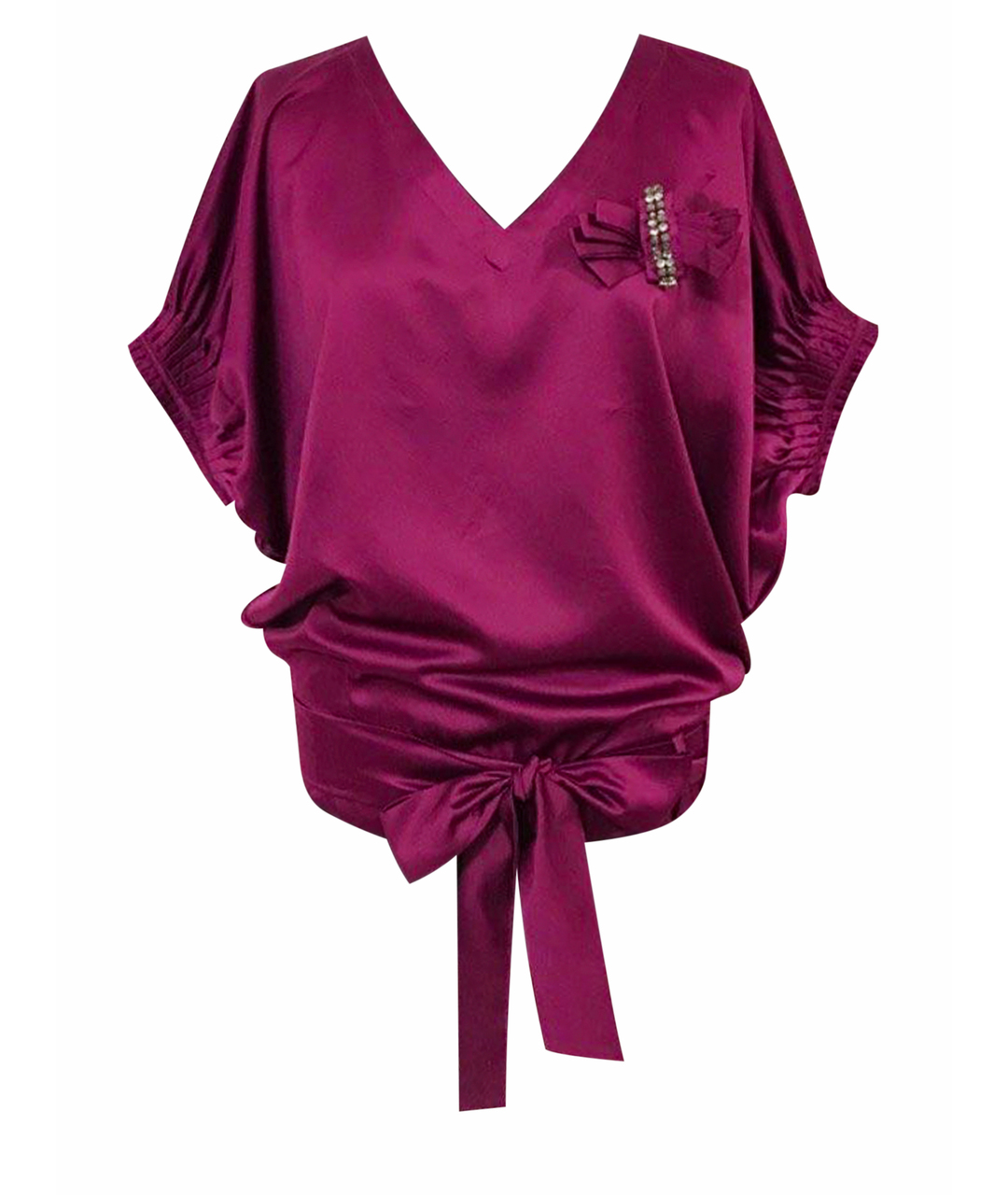 LIU JO Фиолетовая полиэстеровая рубашка, фото 1