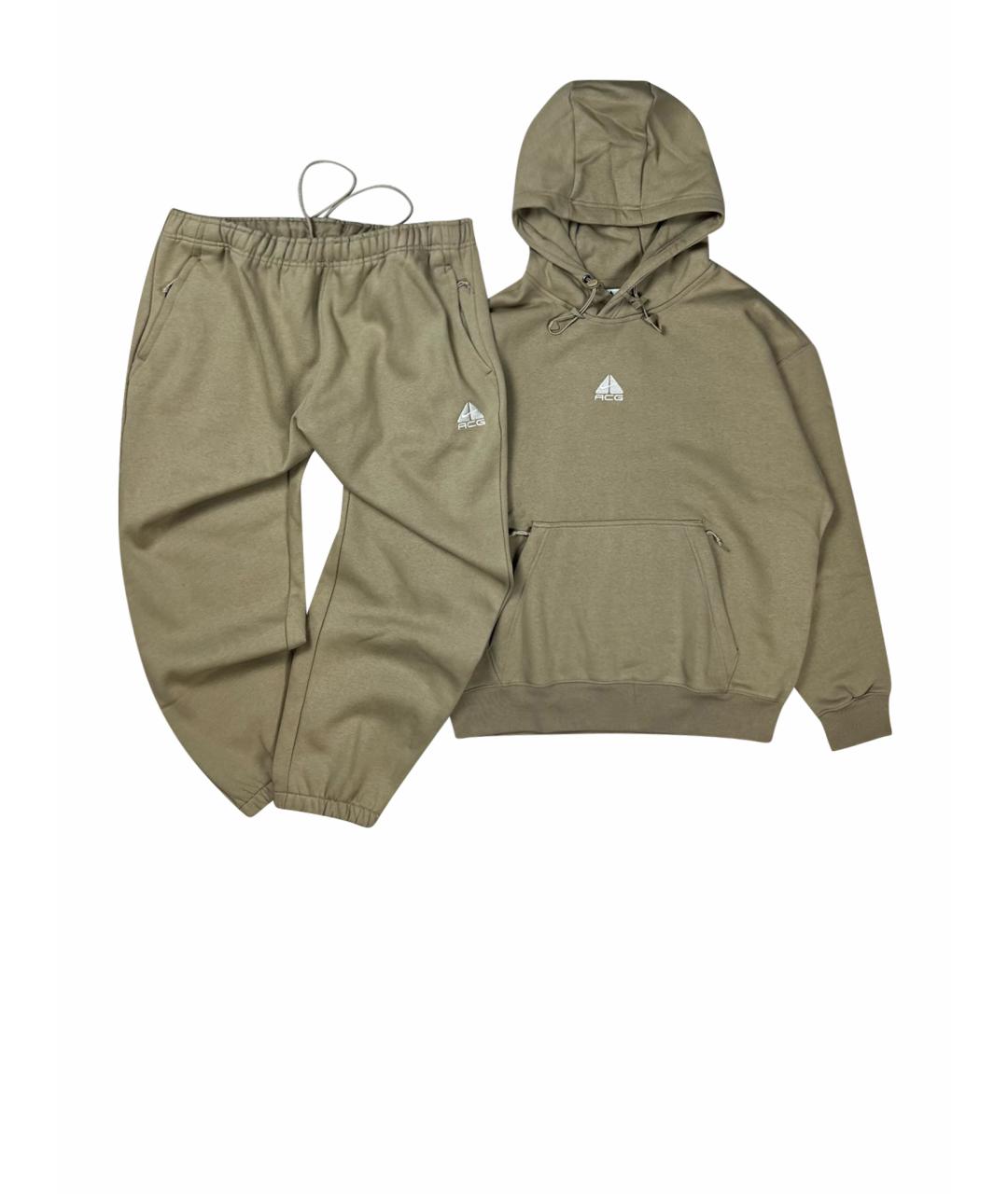 NIKE ACG Бежевый повседневный костюм, фото 8