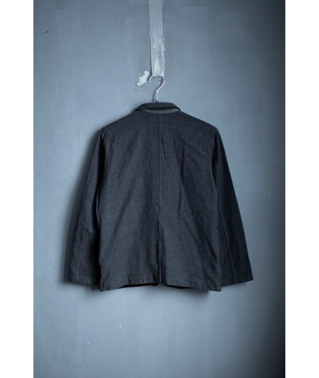 COMME DES GARÇONS SHIRT Серый шерстяной пиджак, фото 2