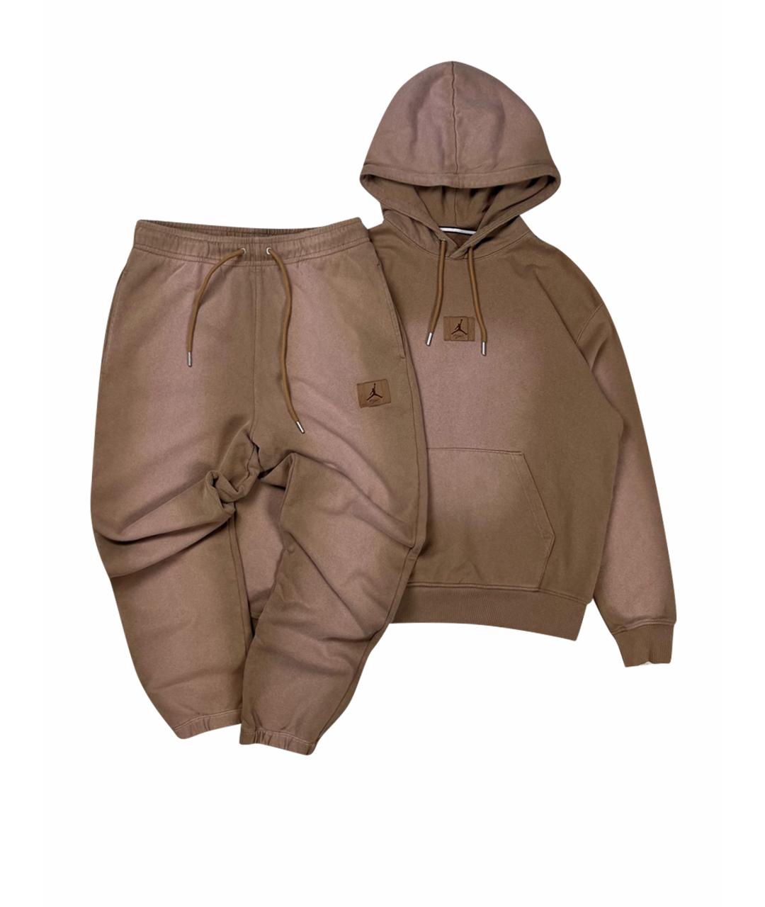 JORDAN Коричневый повседневный костюм, фото 1