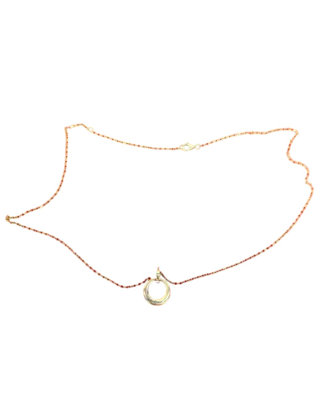 CARTIER Золотое колье из розового золота, фото 2