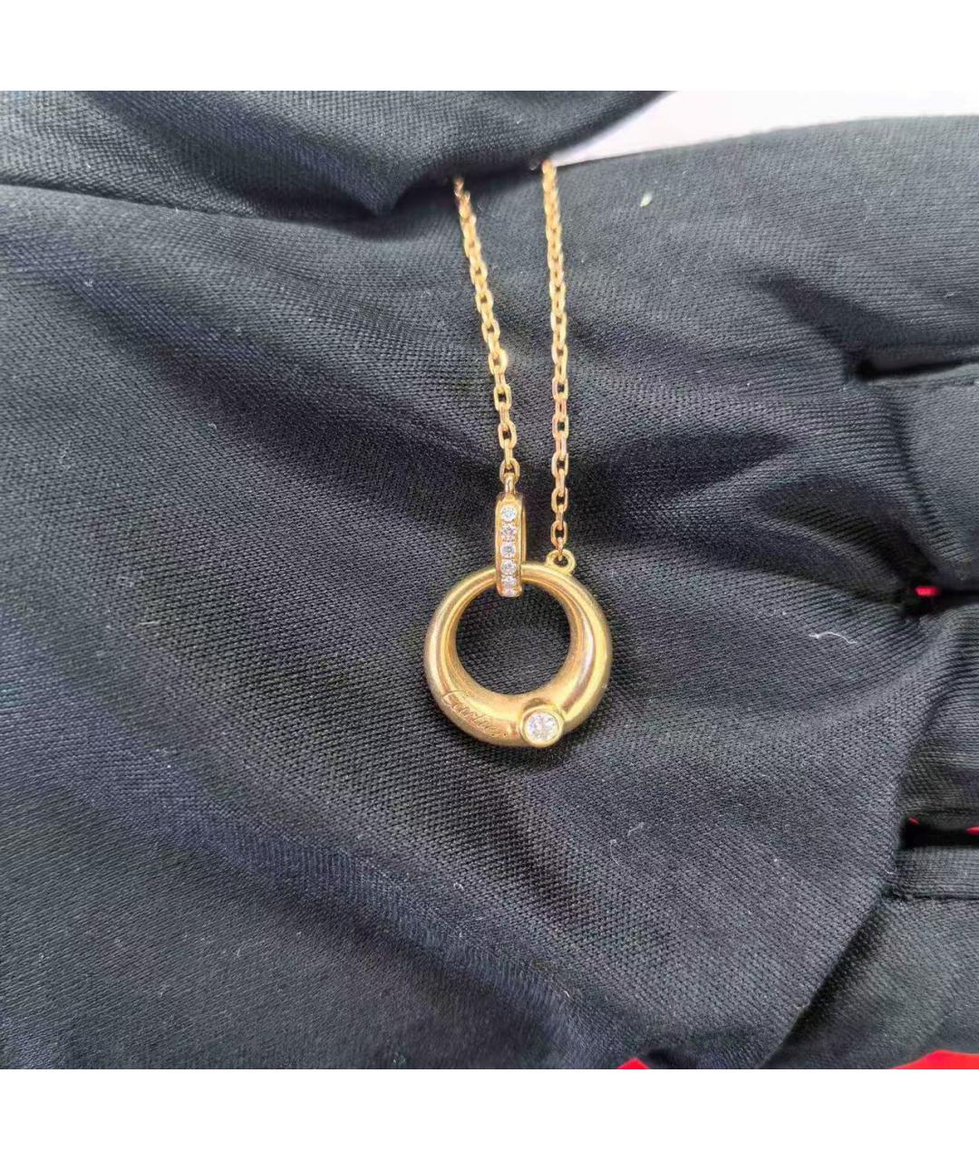 CARTIER Золотое колье из розового золота, фото 5