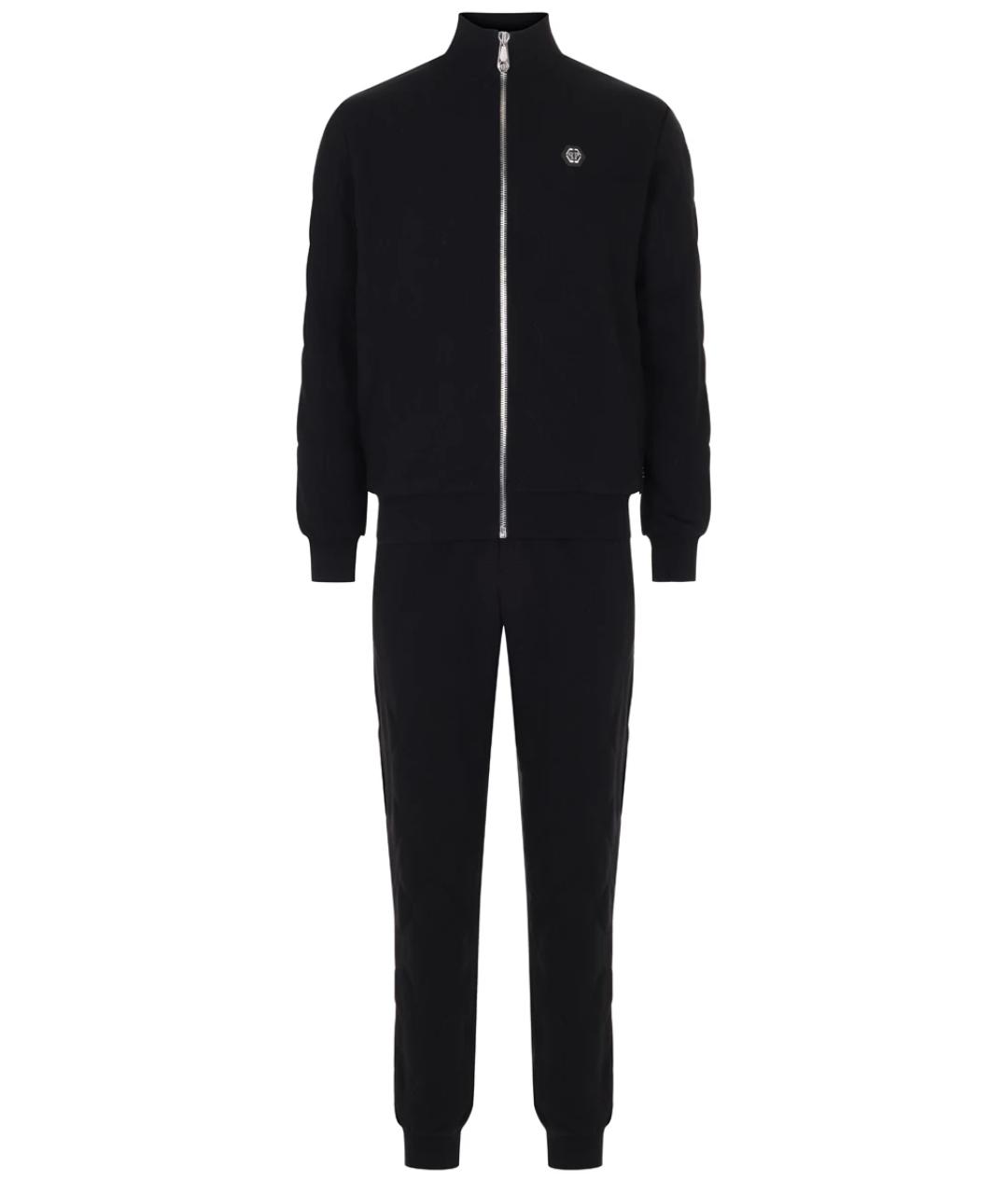 PHILIPP PLEIN Черный повседневный костюм, фото 1