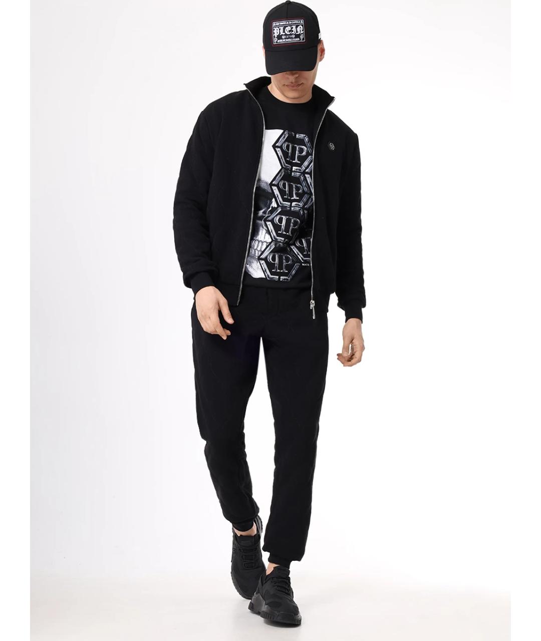 PHILIPP PLEIN Черный повседневный костюм, фото 2