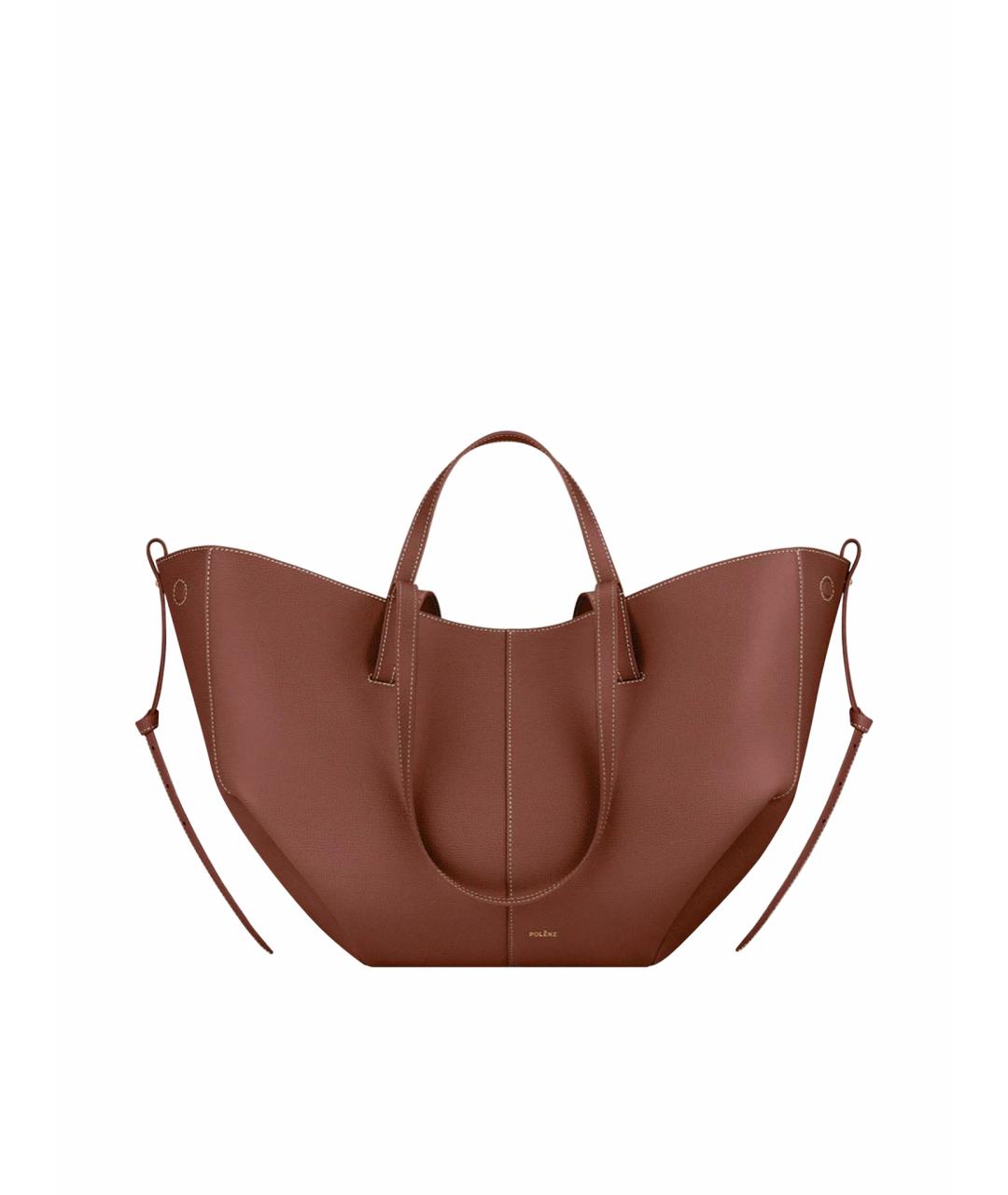 POLENE Кожаная сумка тоут, фото 1