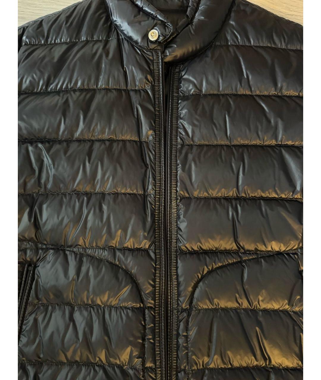 MONCLER Синяя полиамидовая куртка, фото 4