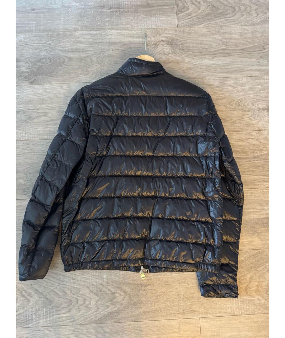 MONCLER Синяя полиамидовая куртка, фото 2