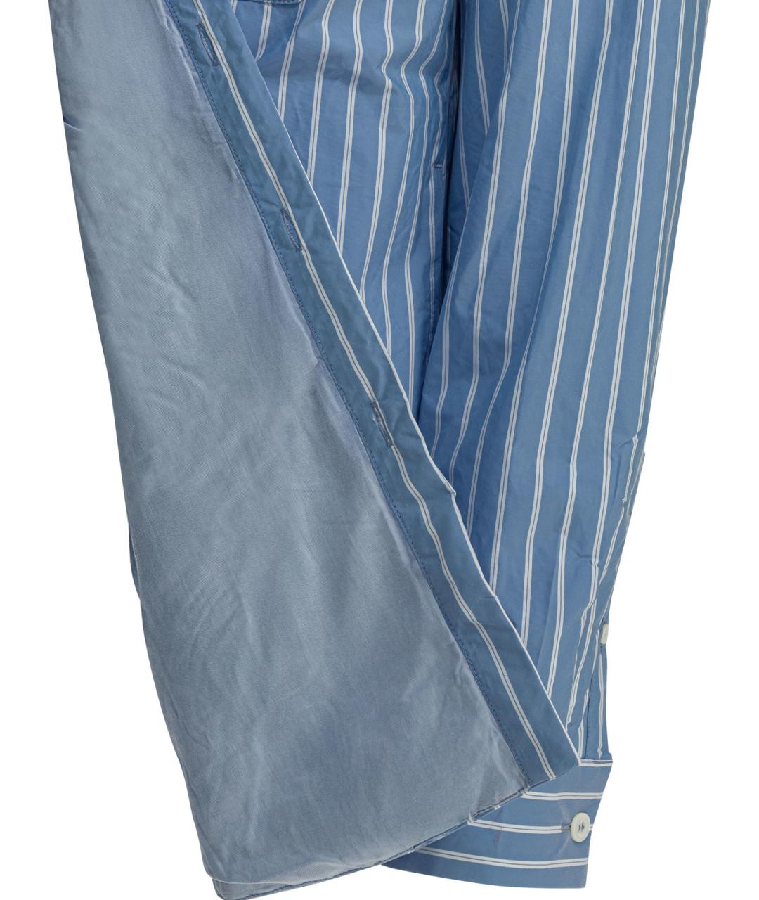 PRADA Голубая полиамидовая куртка, фото 4