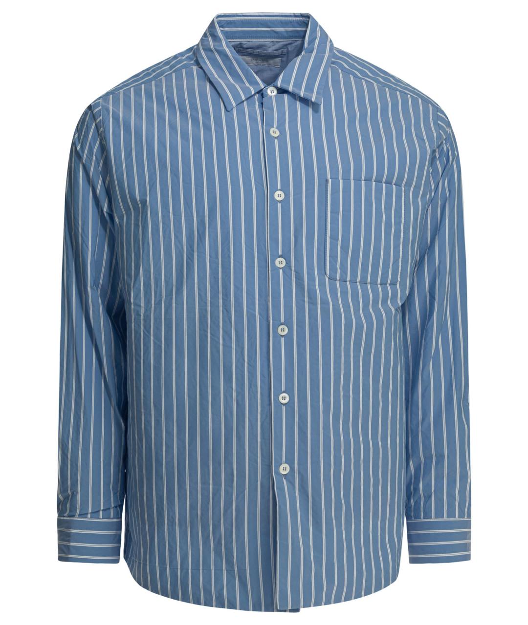 PRADA Голубая полиамидовая куртка, фото 1