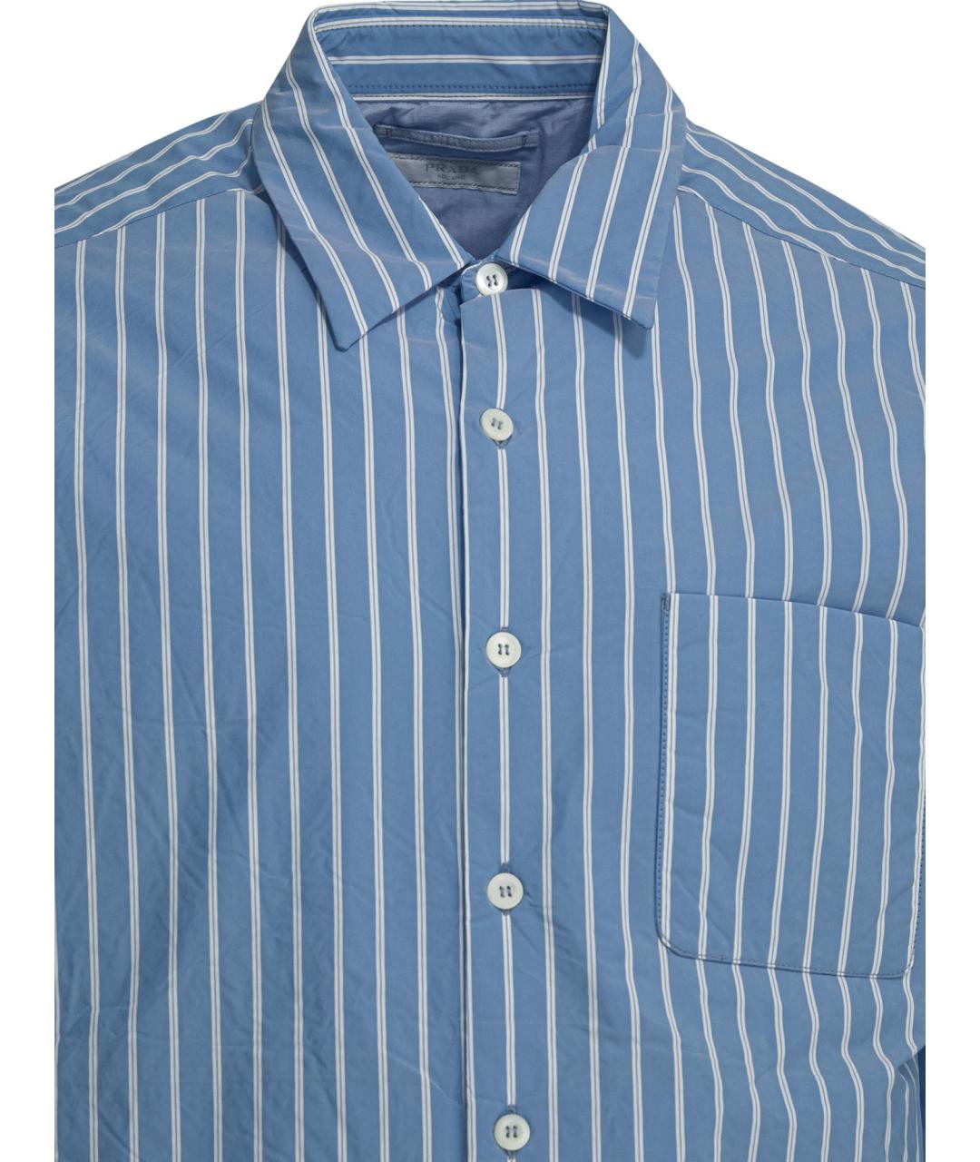 PRADA Голубая полиамидовая куртка, фото 3