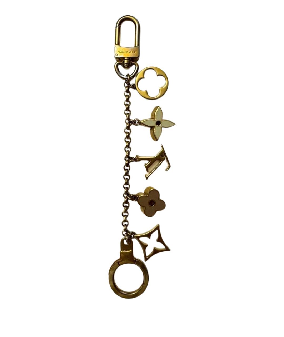 LOUIS VUITTON Золотой брелок, фото 1