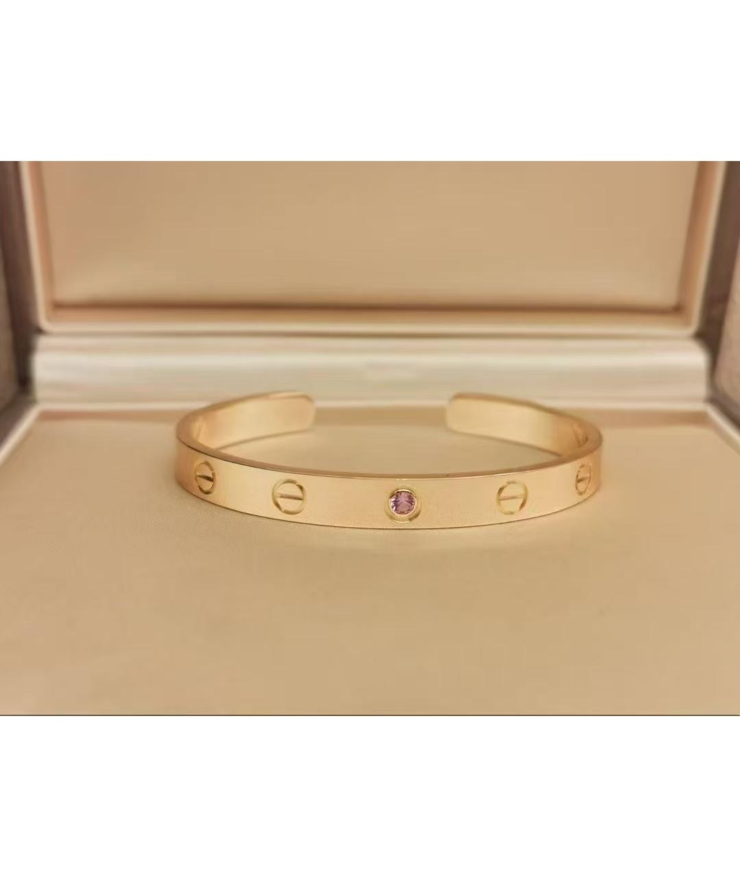 CARTIER Золотой браслет из розового золота, фото 2