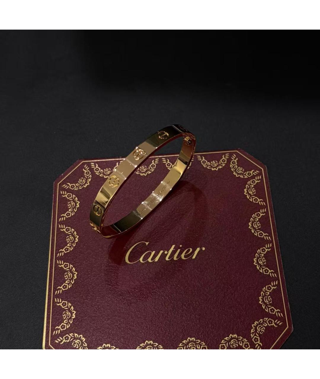 CARTIER Золотой браслет из розового золота, фото 3