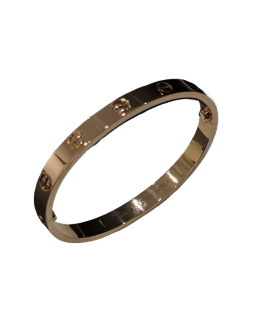 CARTIER Золотой браслет из розового золота, фото 1