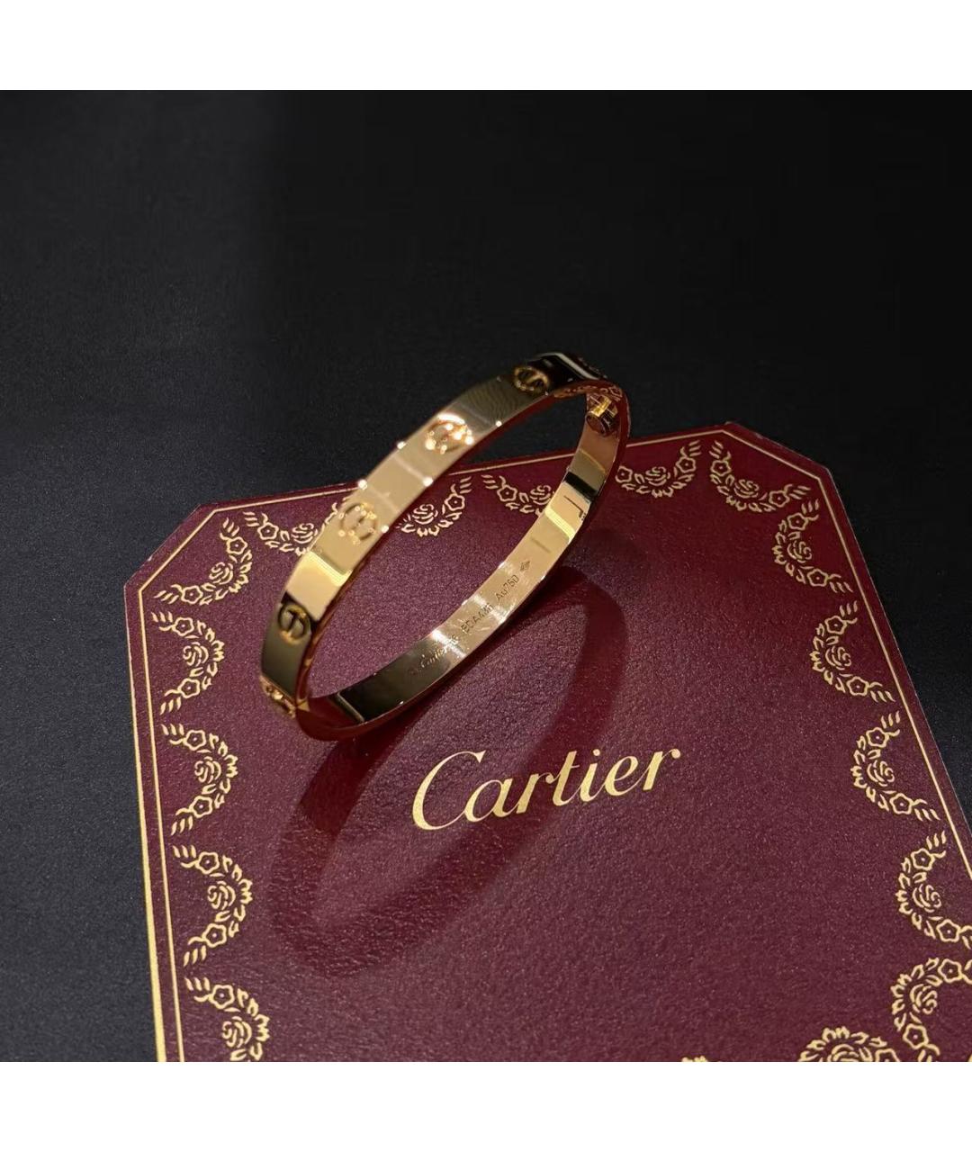 CARTIER Золотой браслет из розового золота, фото 2