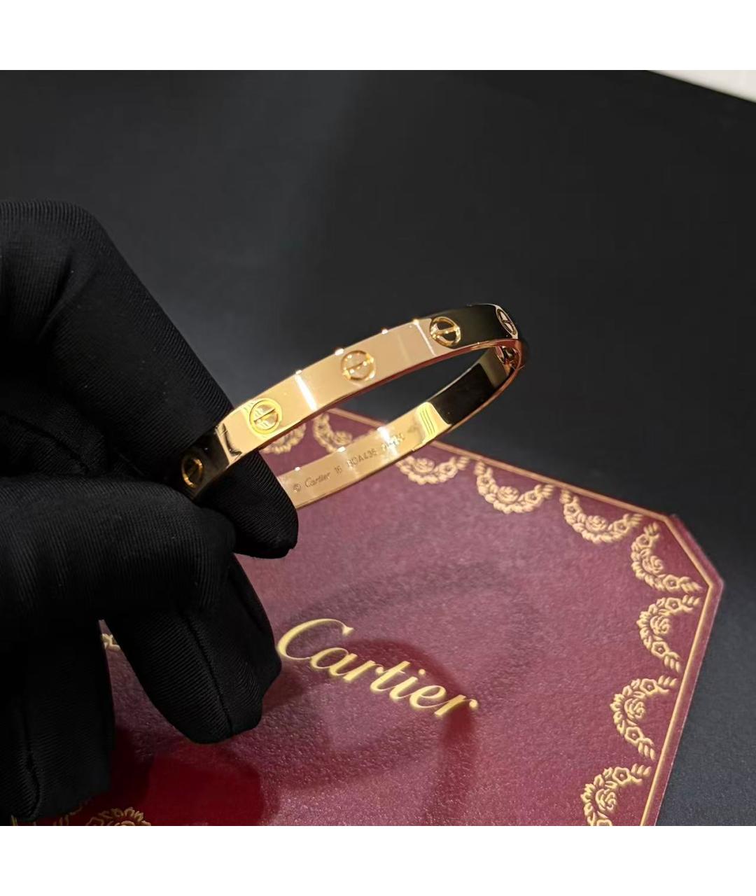 CARTIER Золотой браслет из розового золота, фото 4