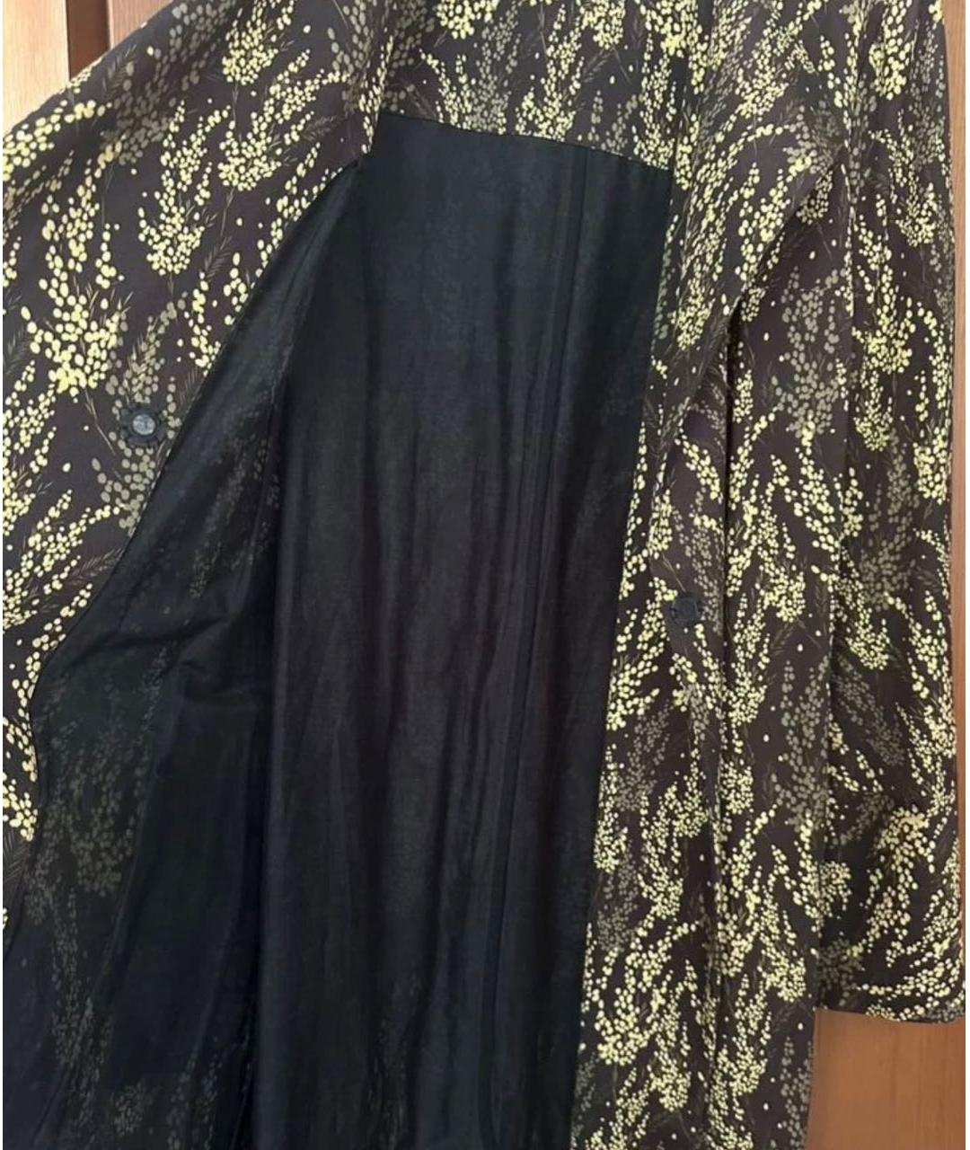 ULYANA SERGEENKO Черный тренч/плащ, фото 5