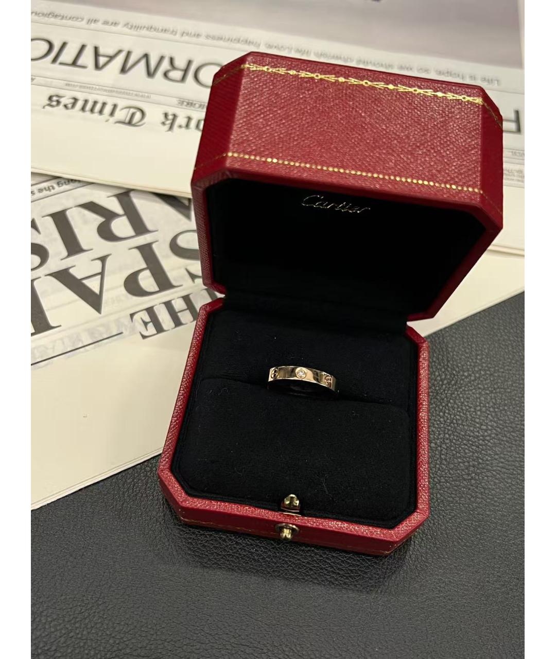 CARTIER Золотое кольцо из розового золота, фото 4