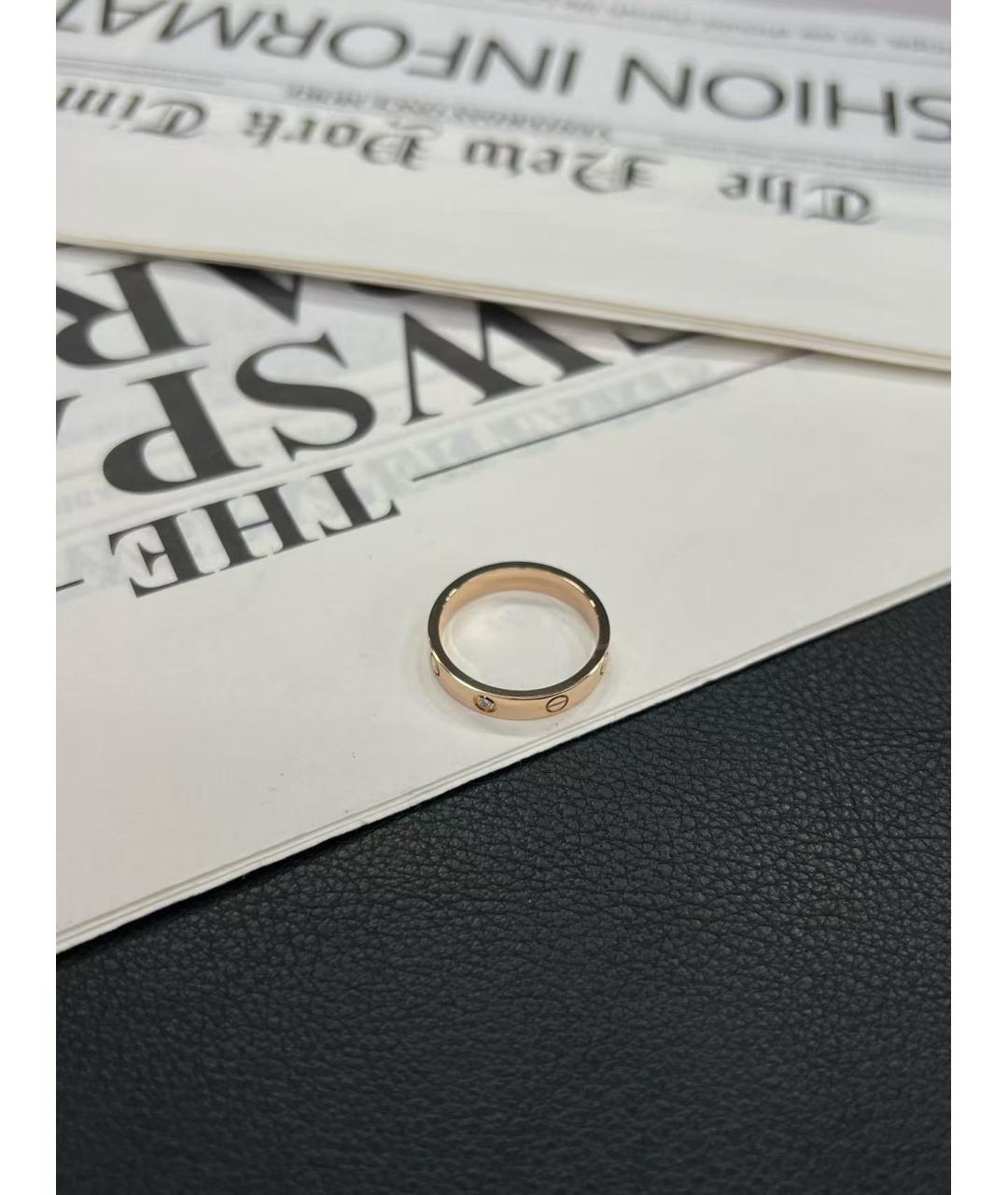 CARTIER Золотое кольцо из розового золота, фото 2