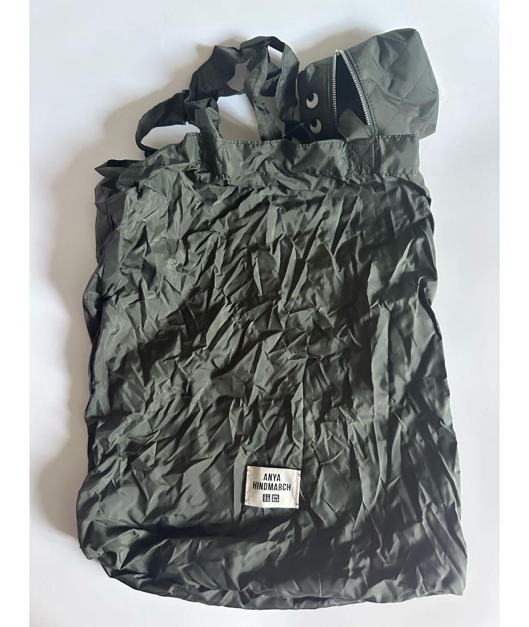 ANYA HINDMARCH Хаки сумка тоут, фото 2