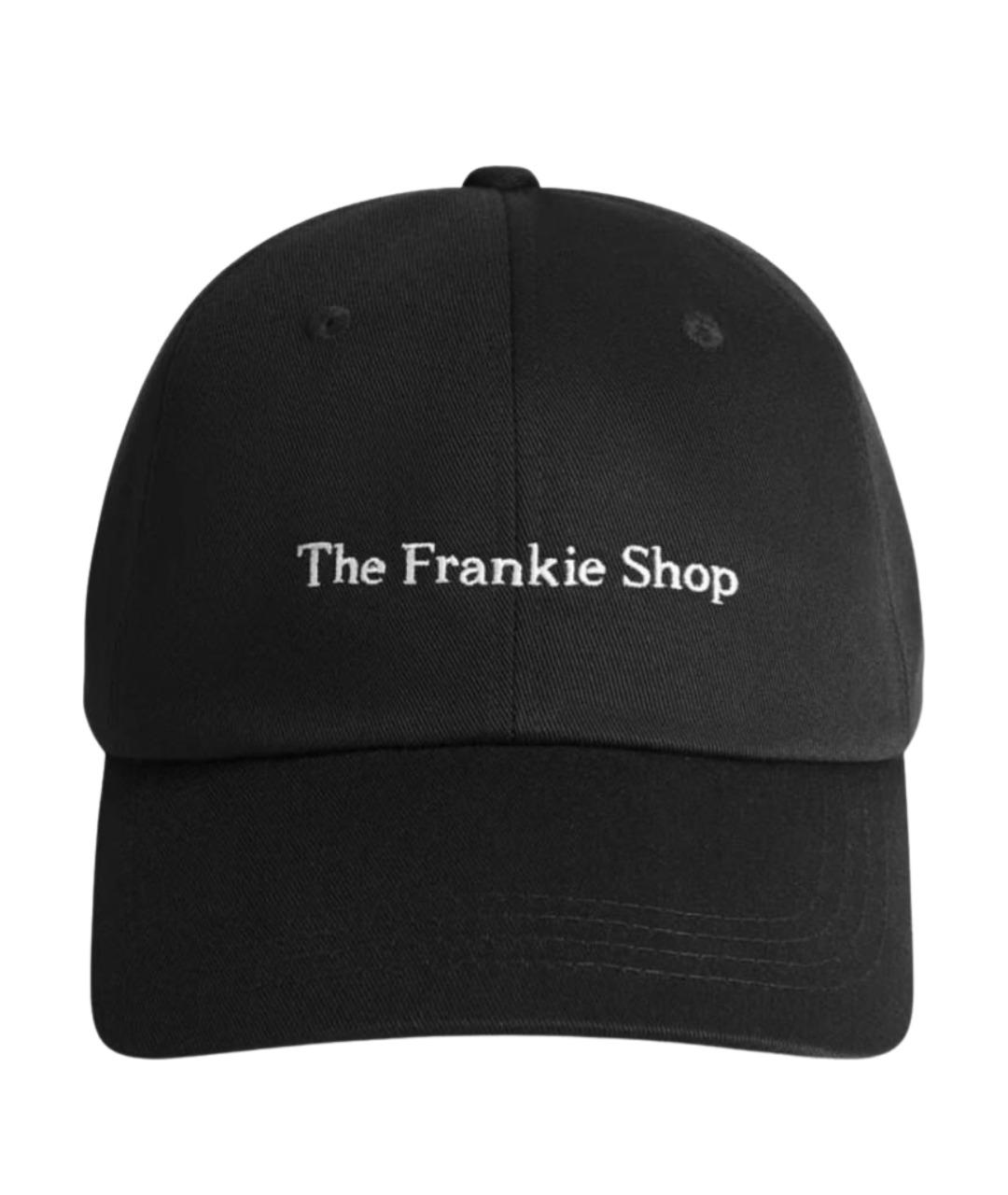 THE FRANKIE SHOP Черная хлопковая кепка, фото 1