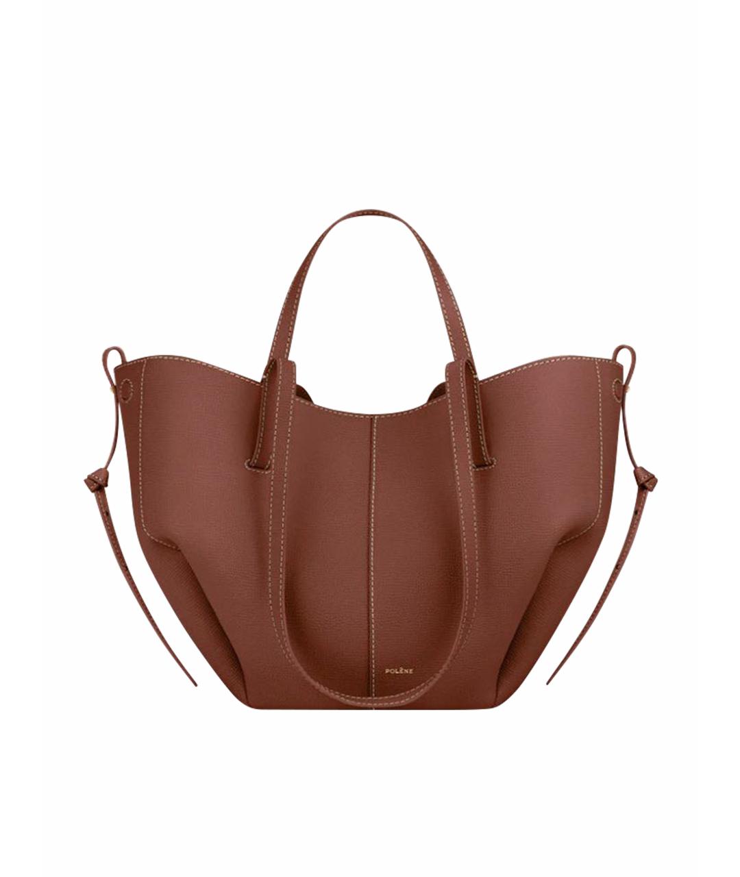 POLENE Кожаная сумка тоут, фото 1
