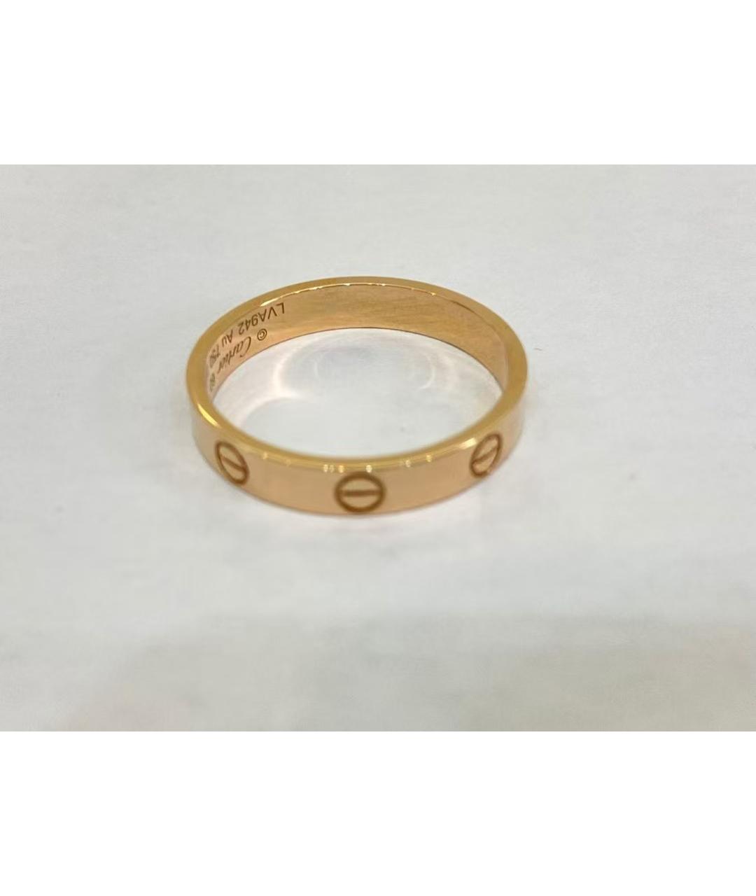 CARTIER Золотое кольцо из розового золота, фото 4