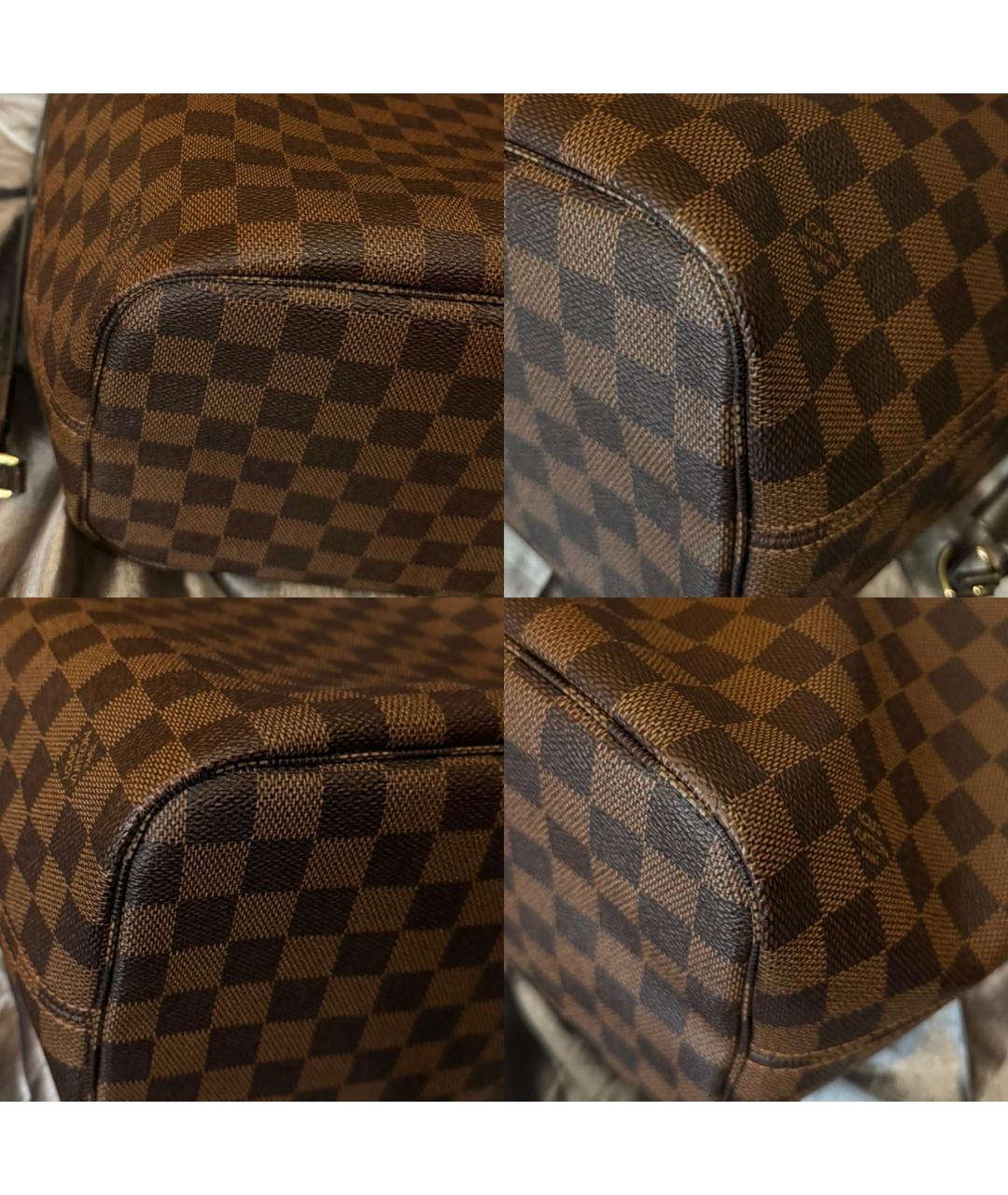 LOUIS VUITTON Коричневая сумка тоут, фото 7