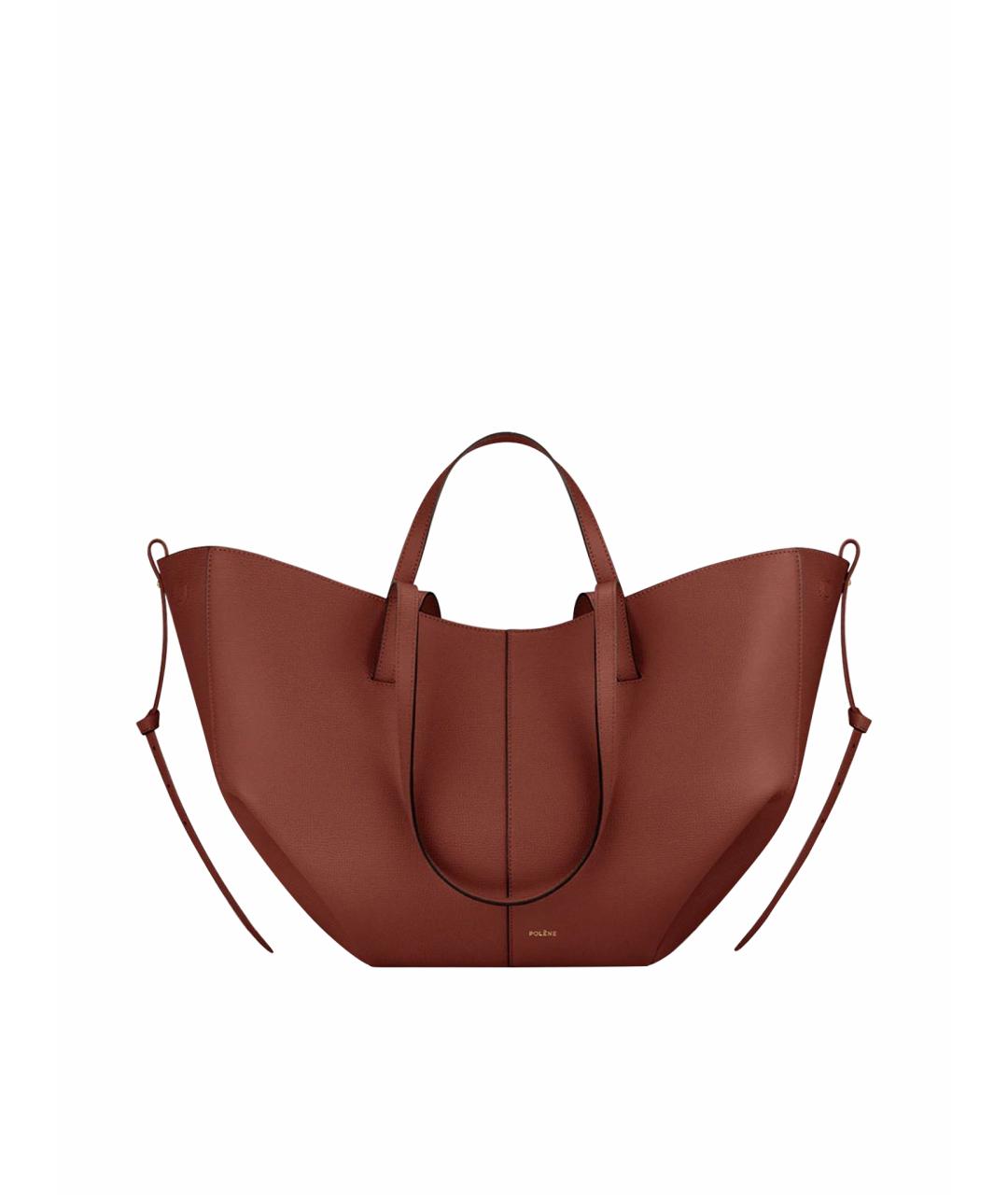 POLENE Кожаная сумка тоут, фото 1
