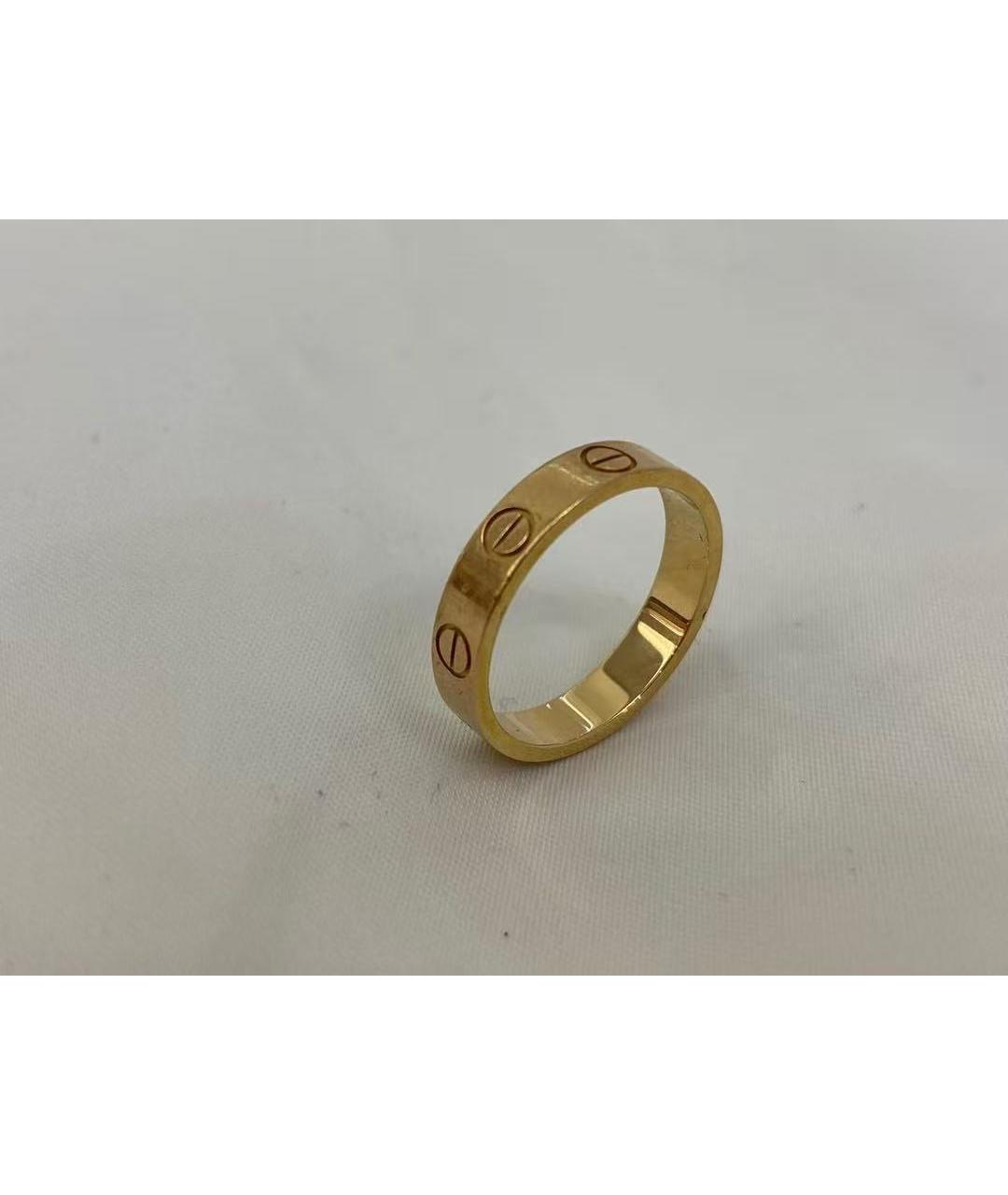 CARTIER Золотое кольцо из розового золота, фото 4