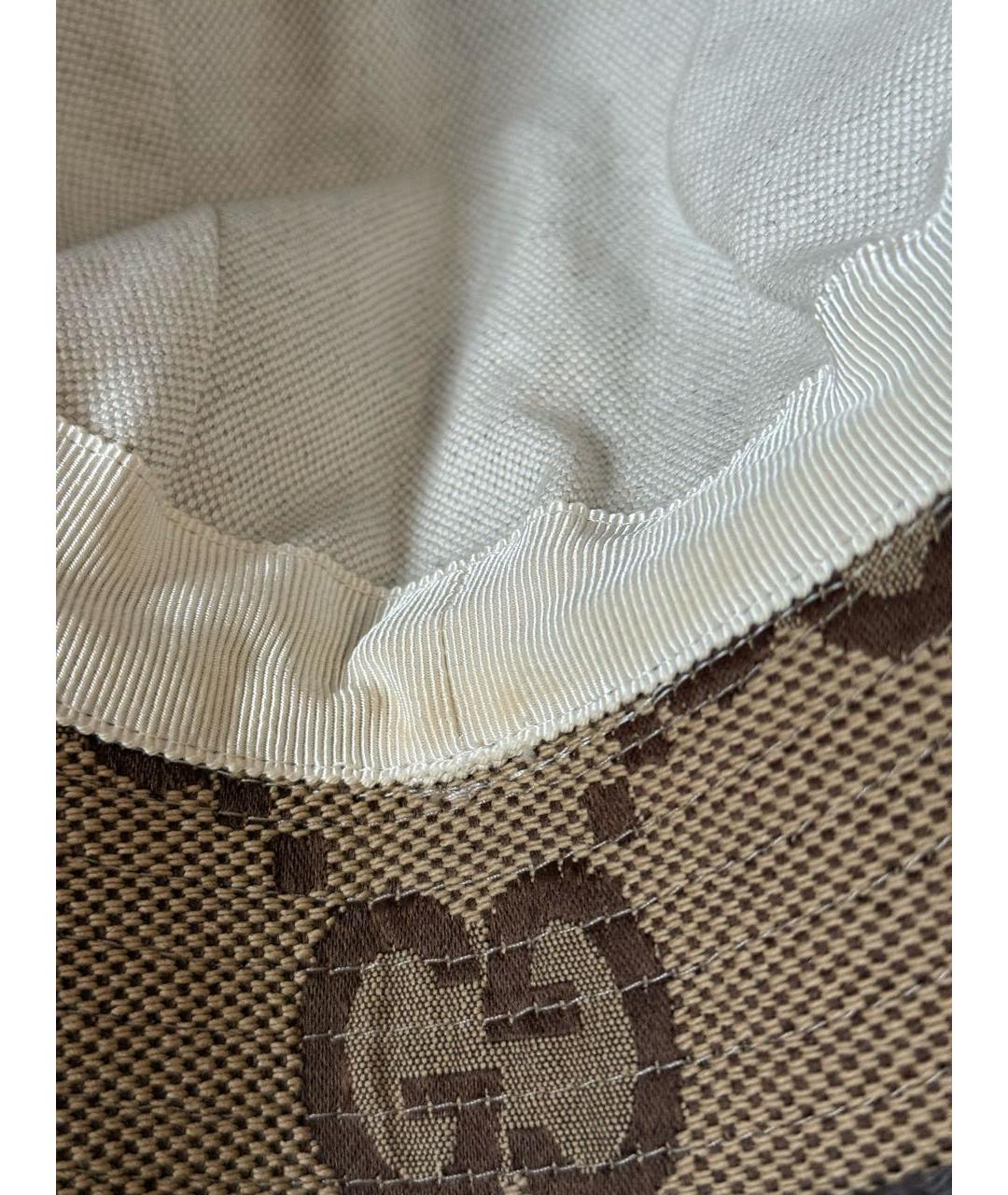 GUCCI Бежевая панама, фото 8