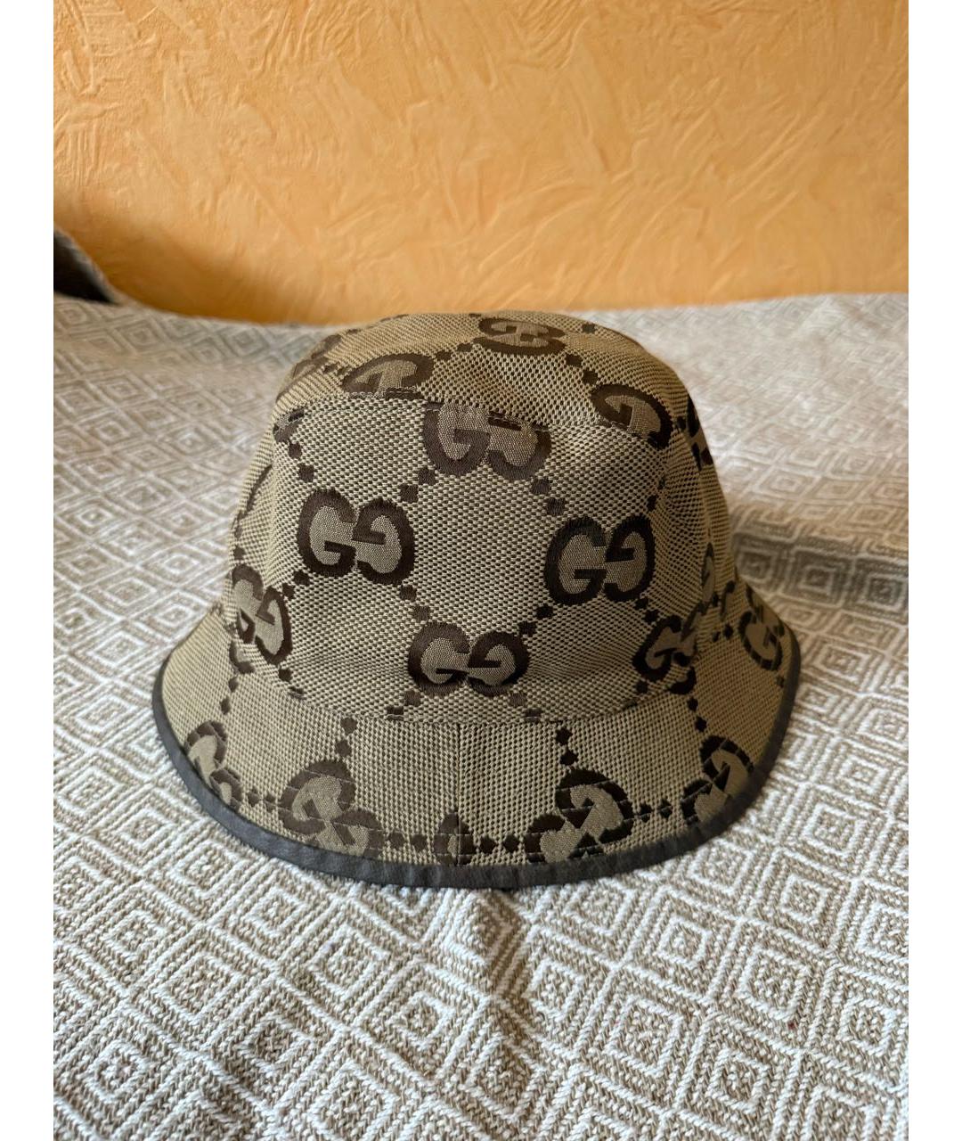 GUCCI Бежевая панама, фото 2