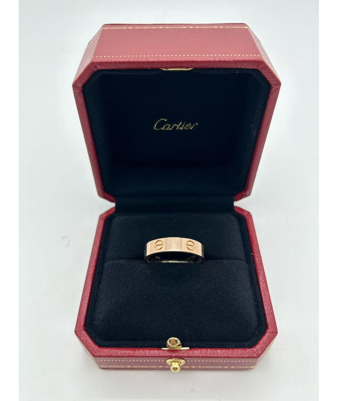CARTIER Золотое кольцо из розового золота, фото 4