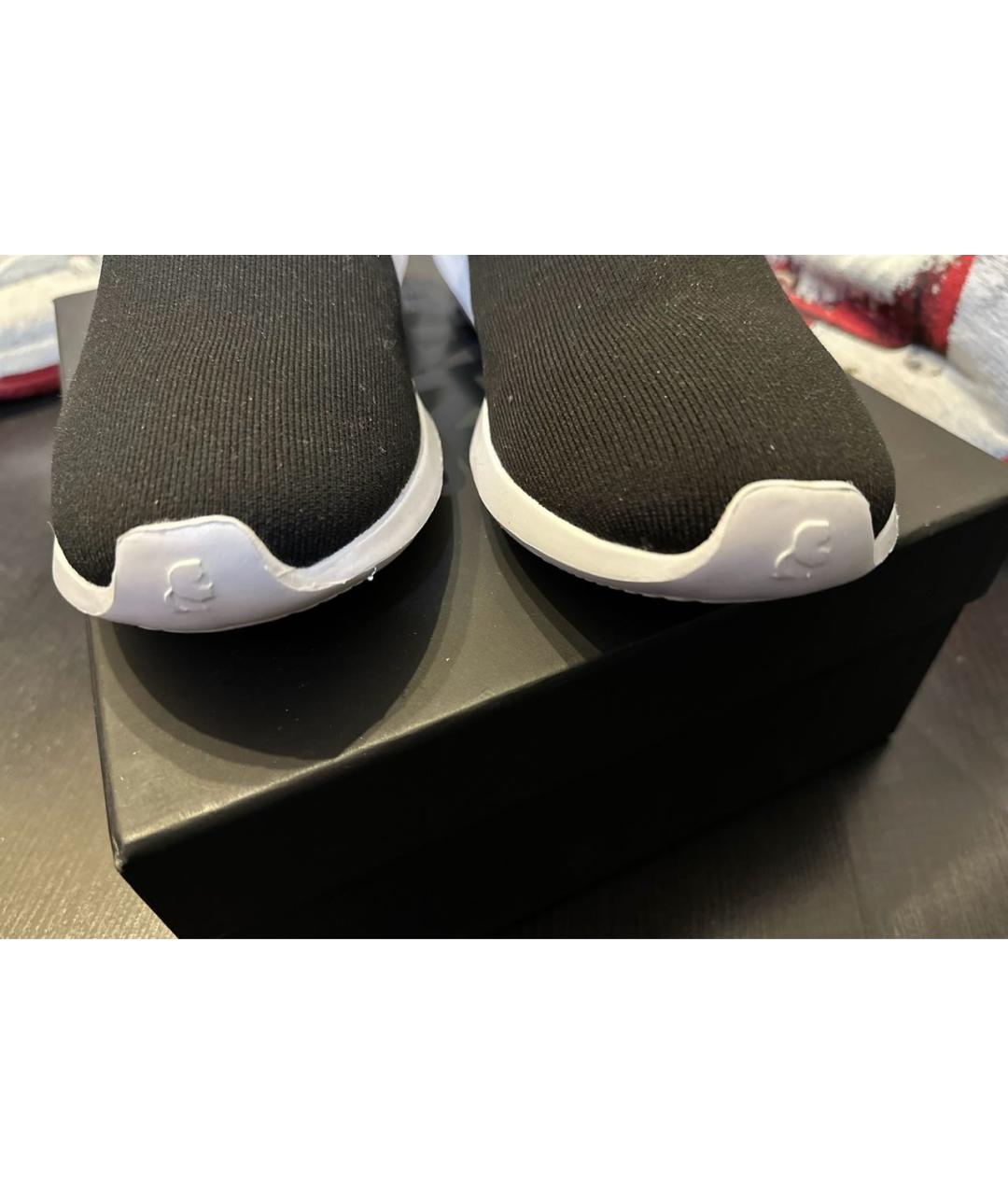 KARL LAGERFELD Черные текстильные ботинки, фото 3