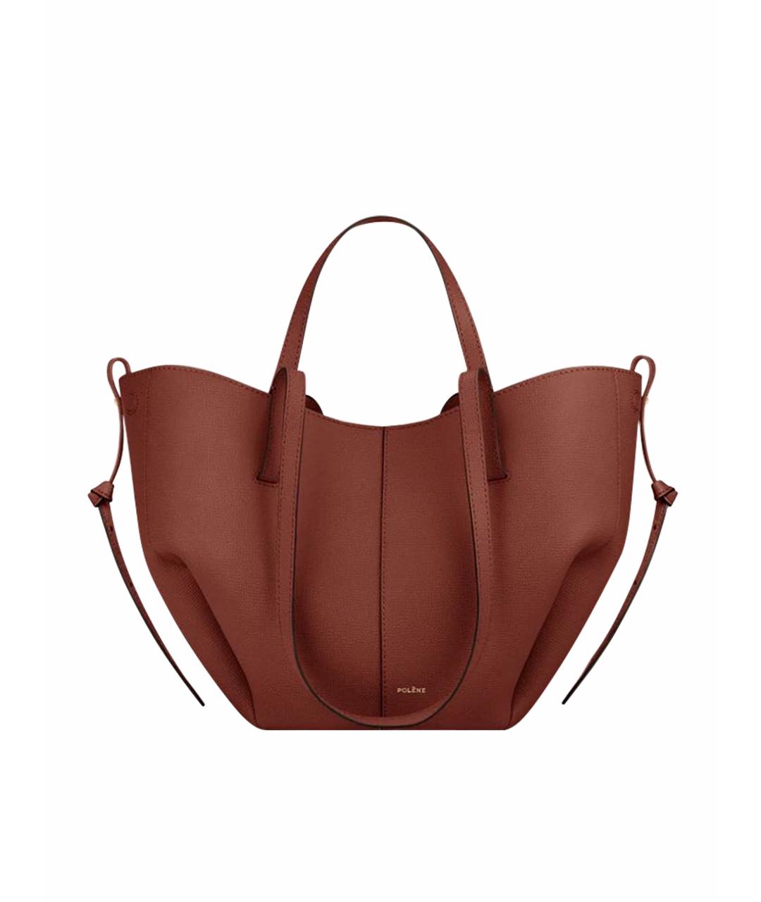 POLENE Кожаная сумка тоут, фото 1
