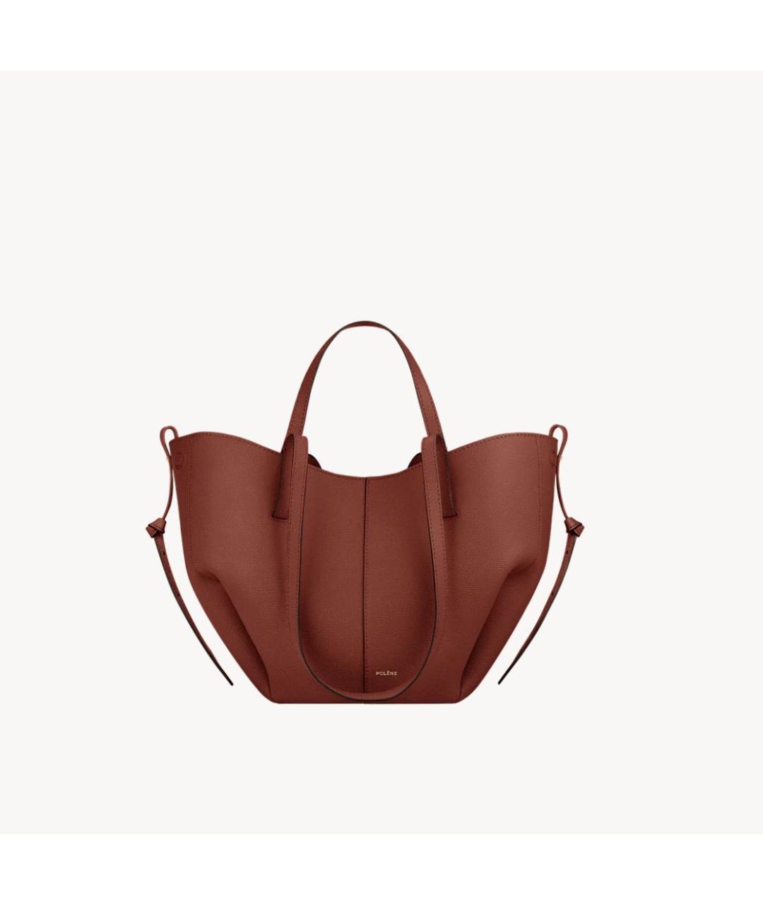 POLENE Кожаная сумка тоут, фото 5