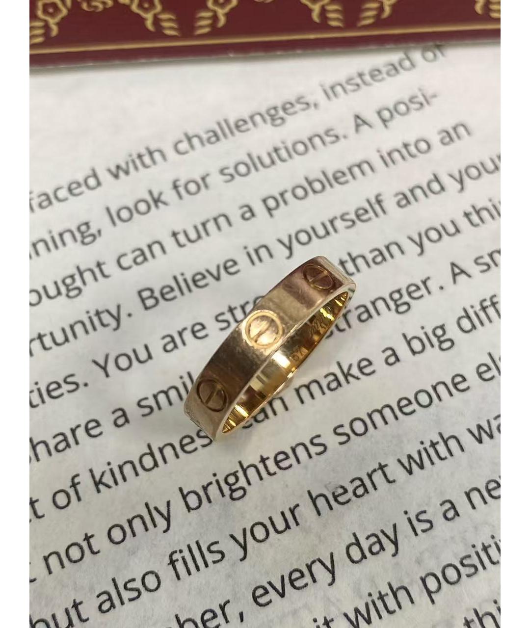 CARTIER Золотое кольцо из розового золота, фото 3