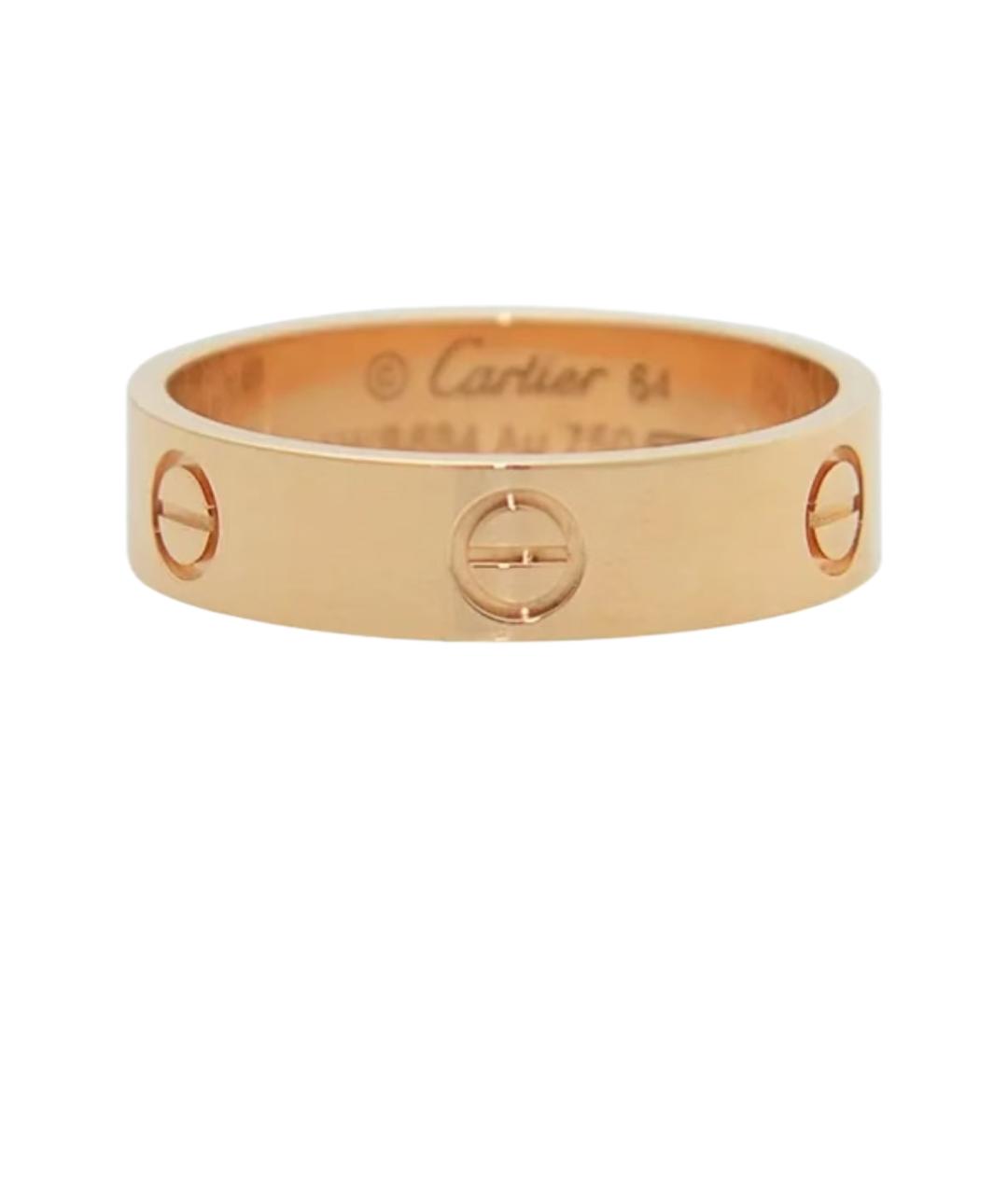 CARTIER Золотое кольцо из розового золота, фото 1