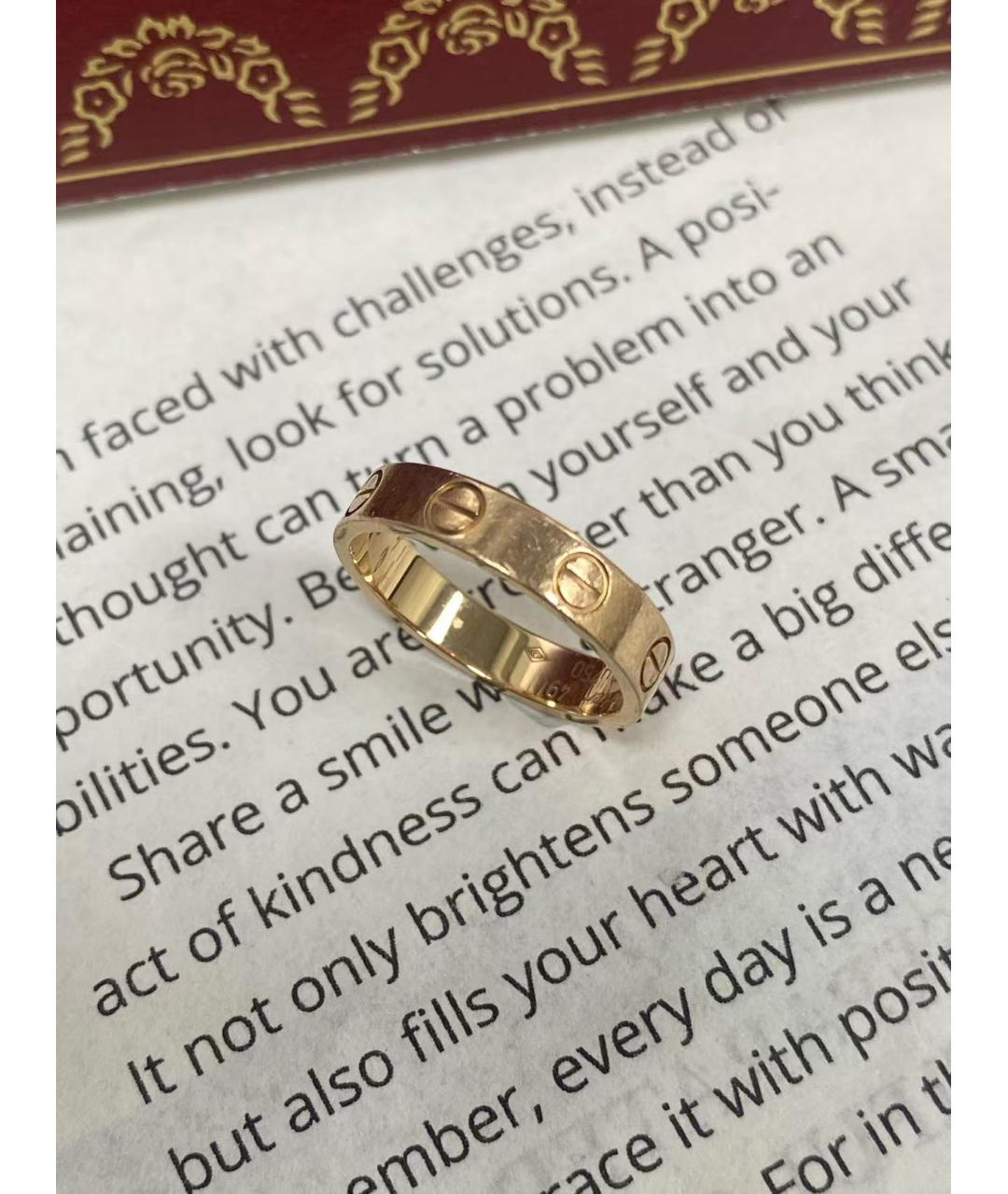 CARTIER Золотое кольцо из розового золота, фото 4