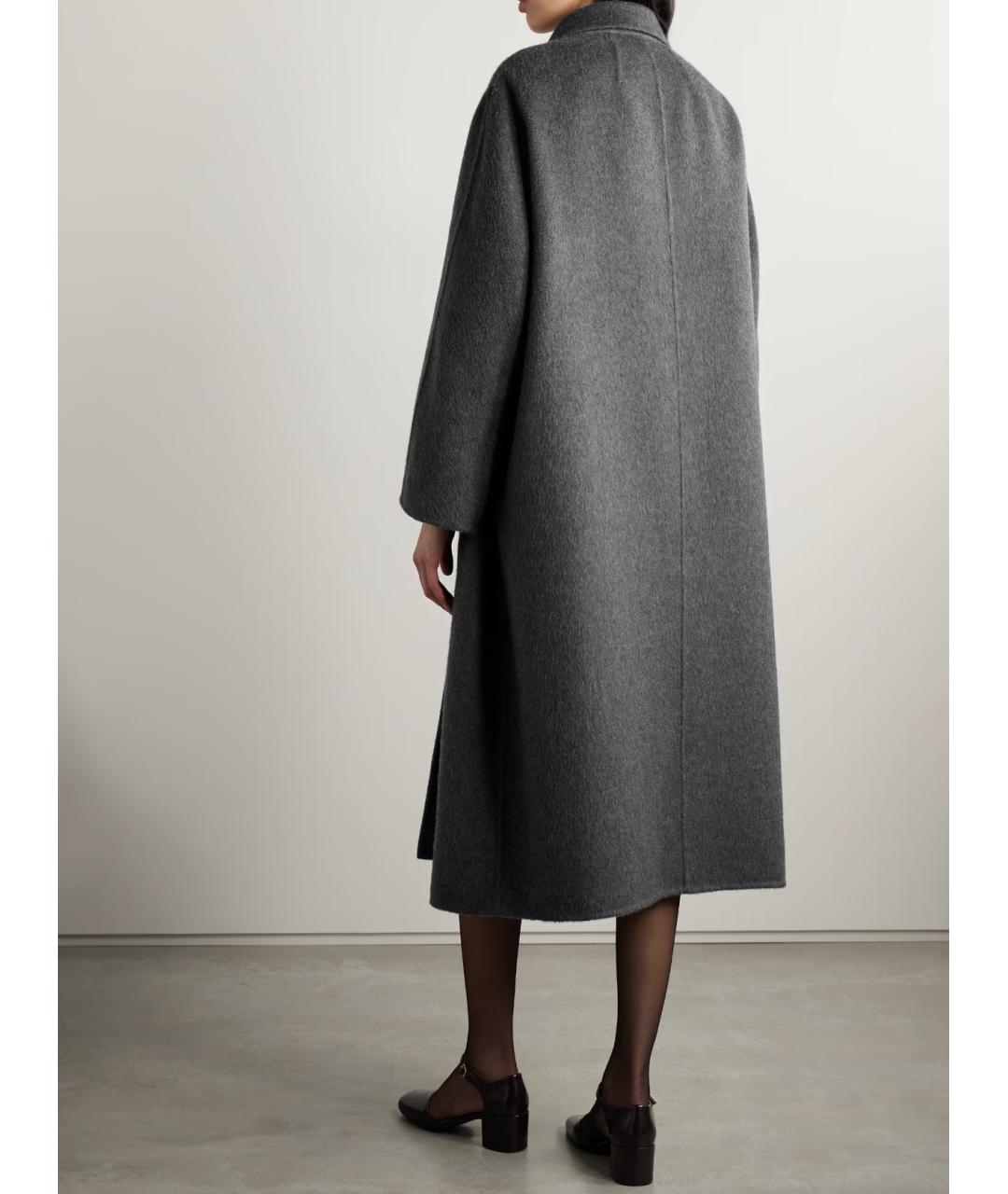 THE ROW Серое кашемировое пальто, фото 3