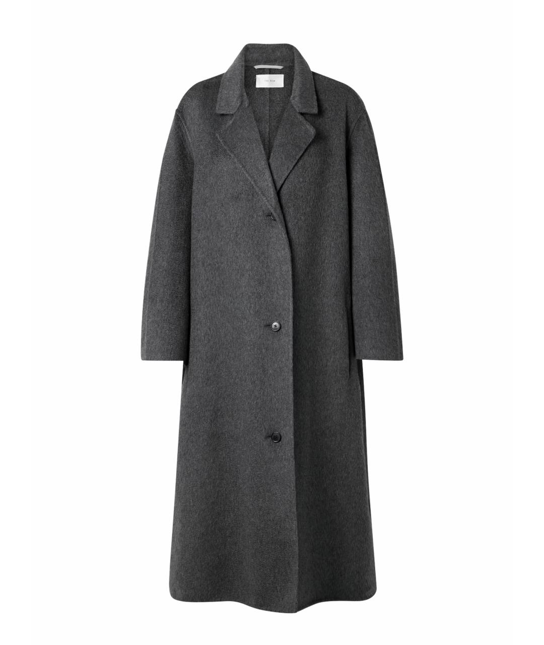 THE ROW Серое кашемировое пальто, фото 1