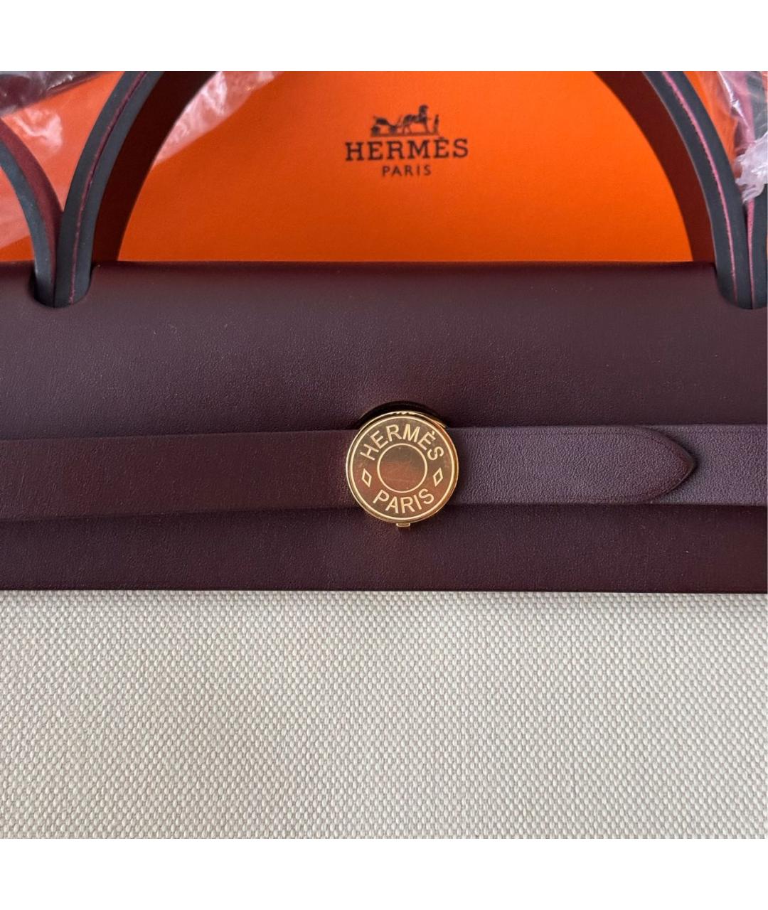 HERMES Серая сумка с короткими ручками, фото 6