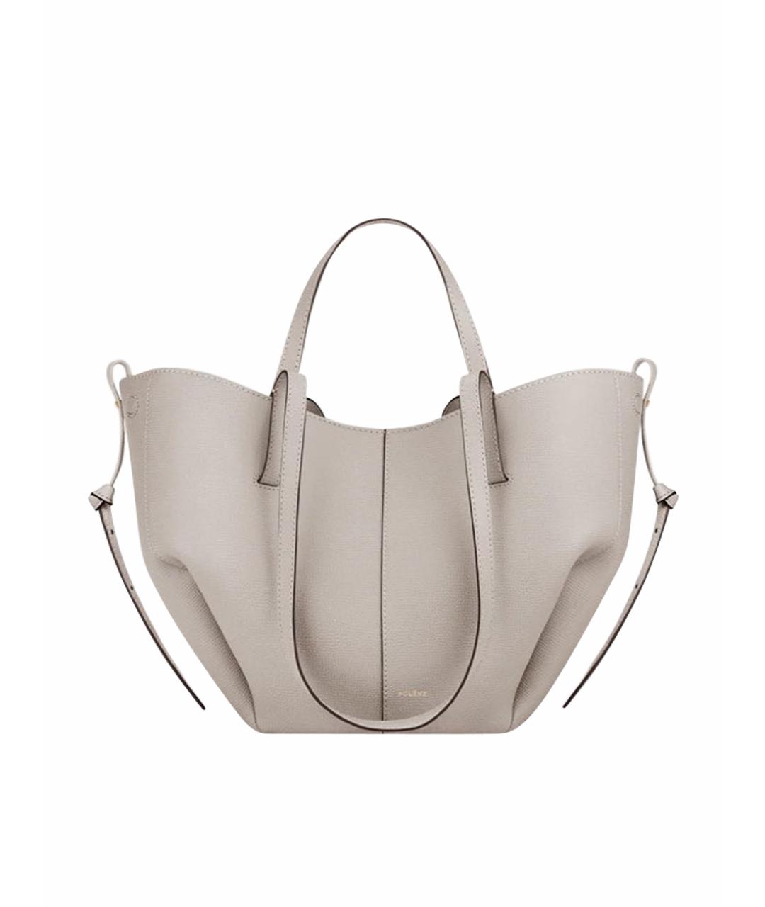 POLENE Кожаная сумка тоут, фото 1